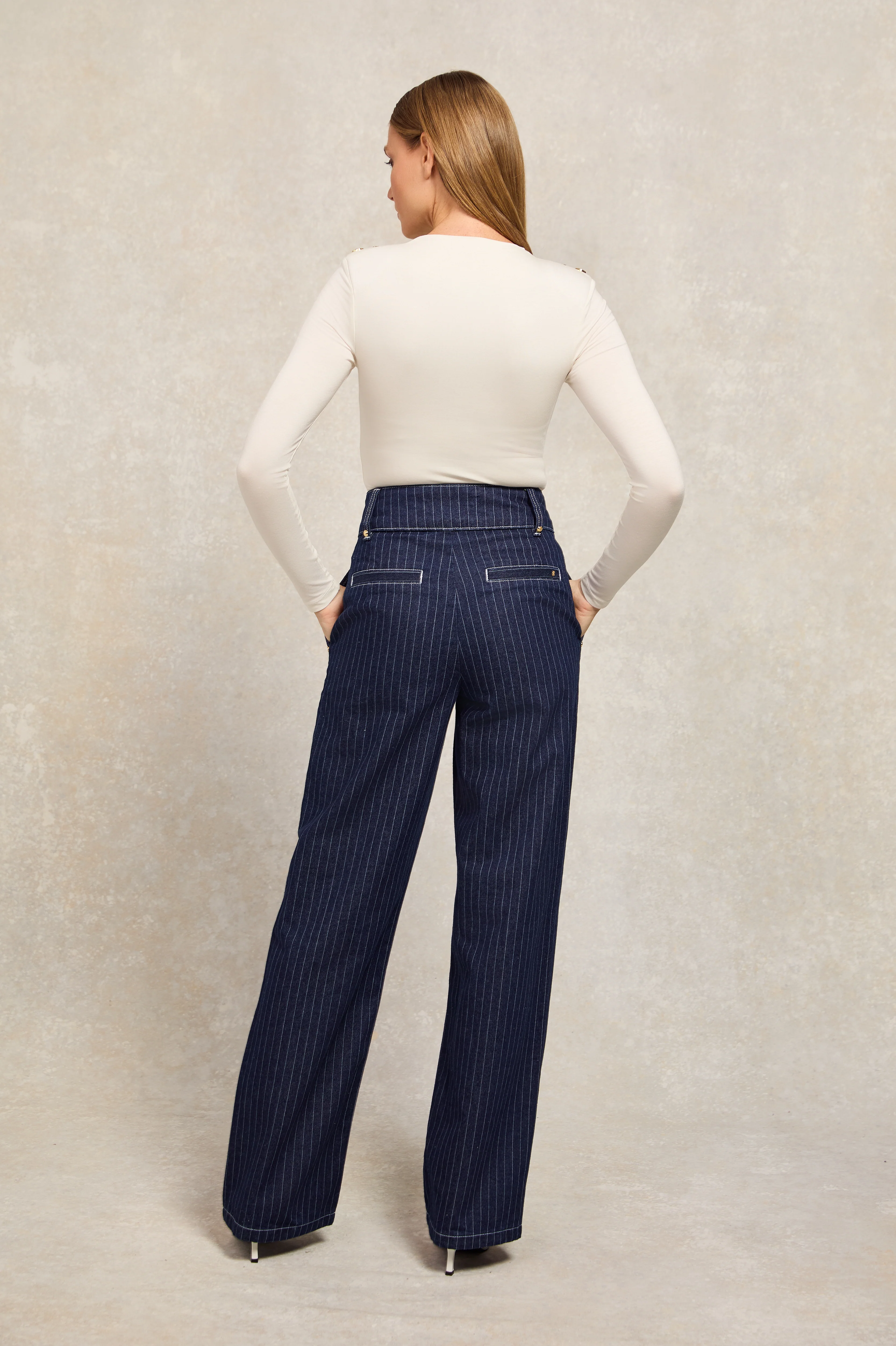 Harper Longsleeve Top (Natural)