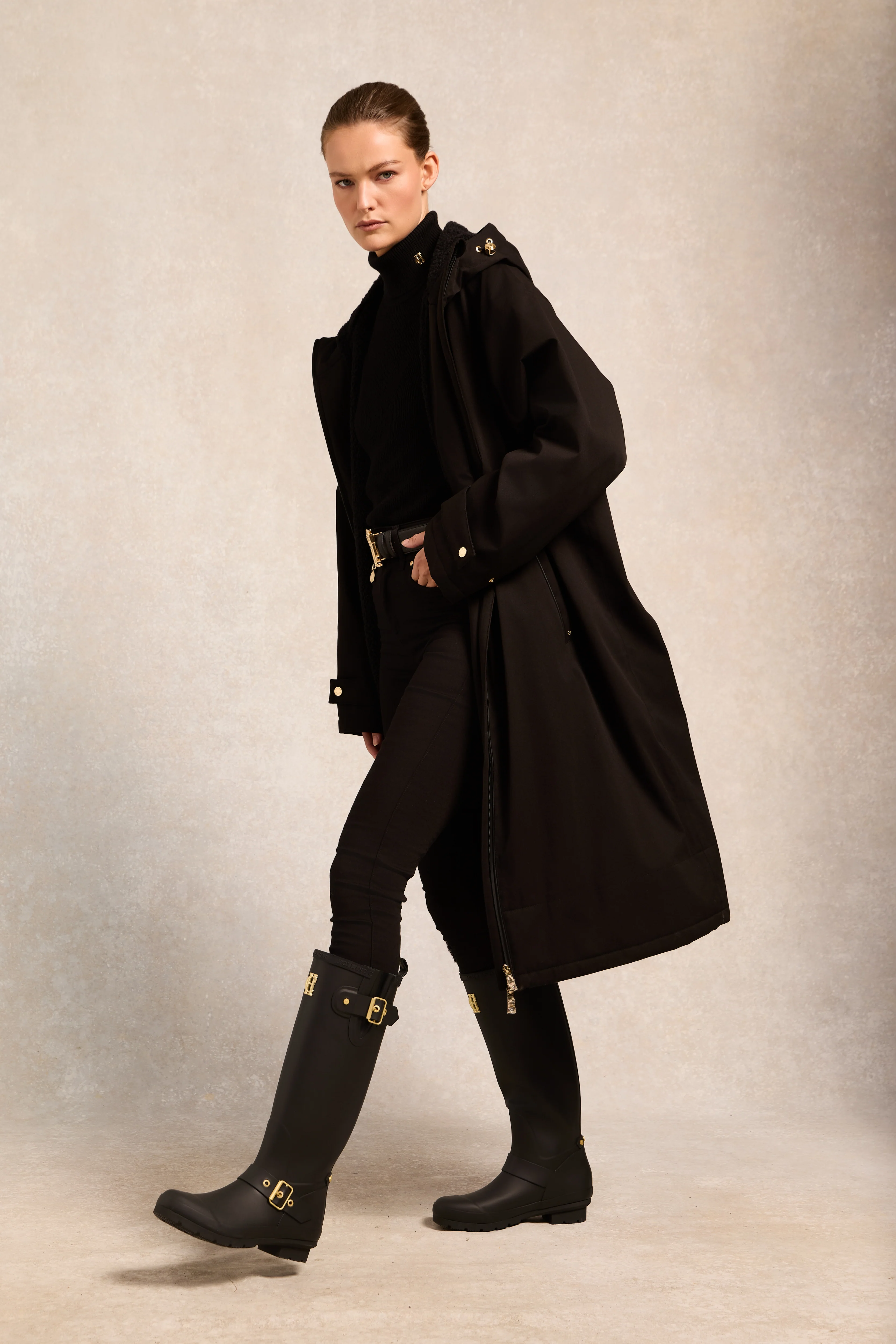 Unlined Regency Wellington (Matte Black)