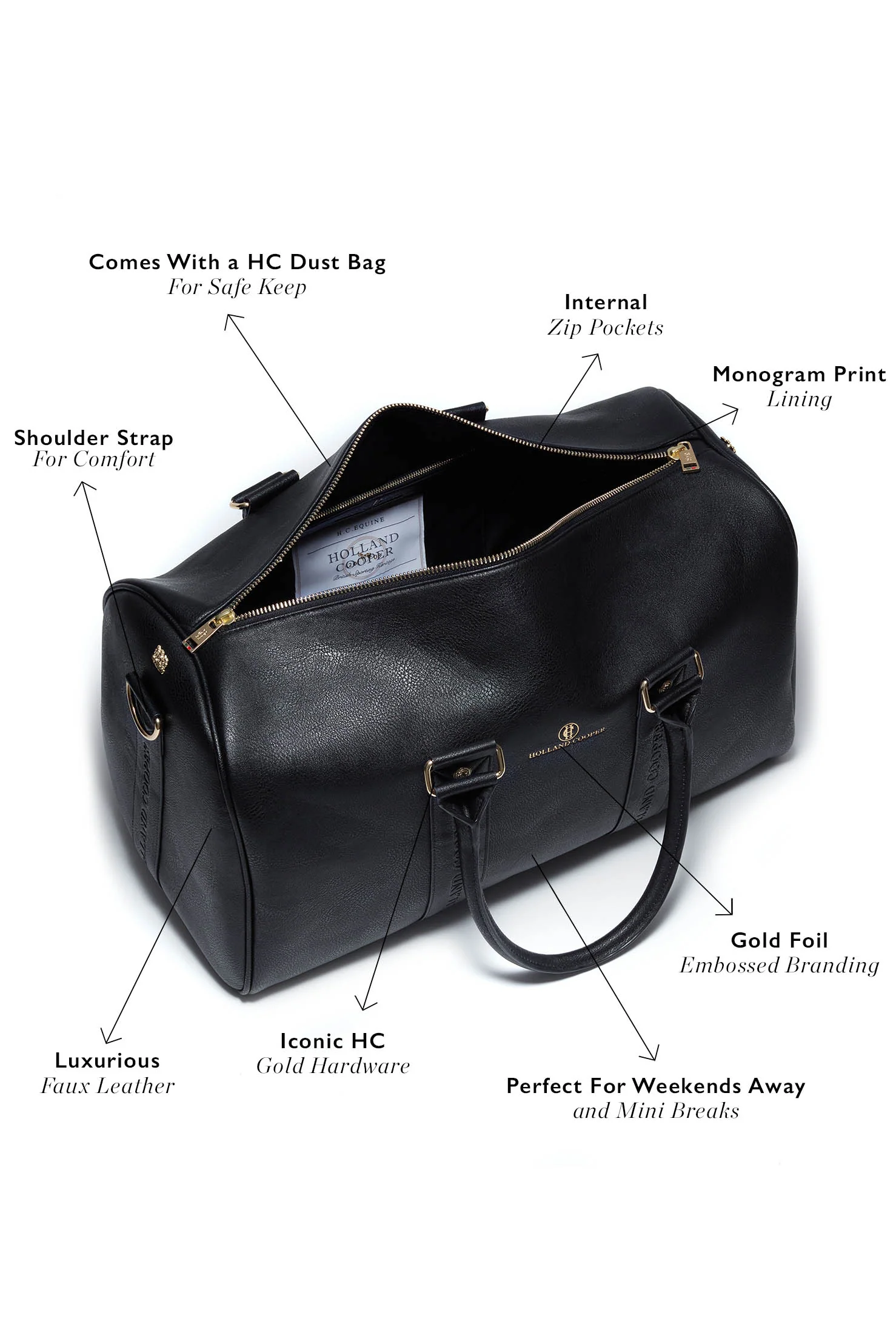 Regency Holdall (Black)