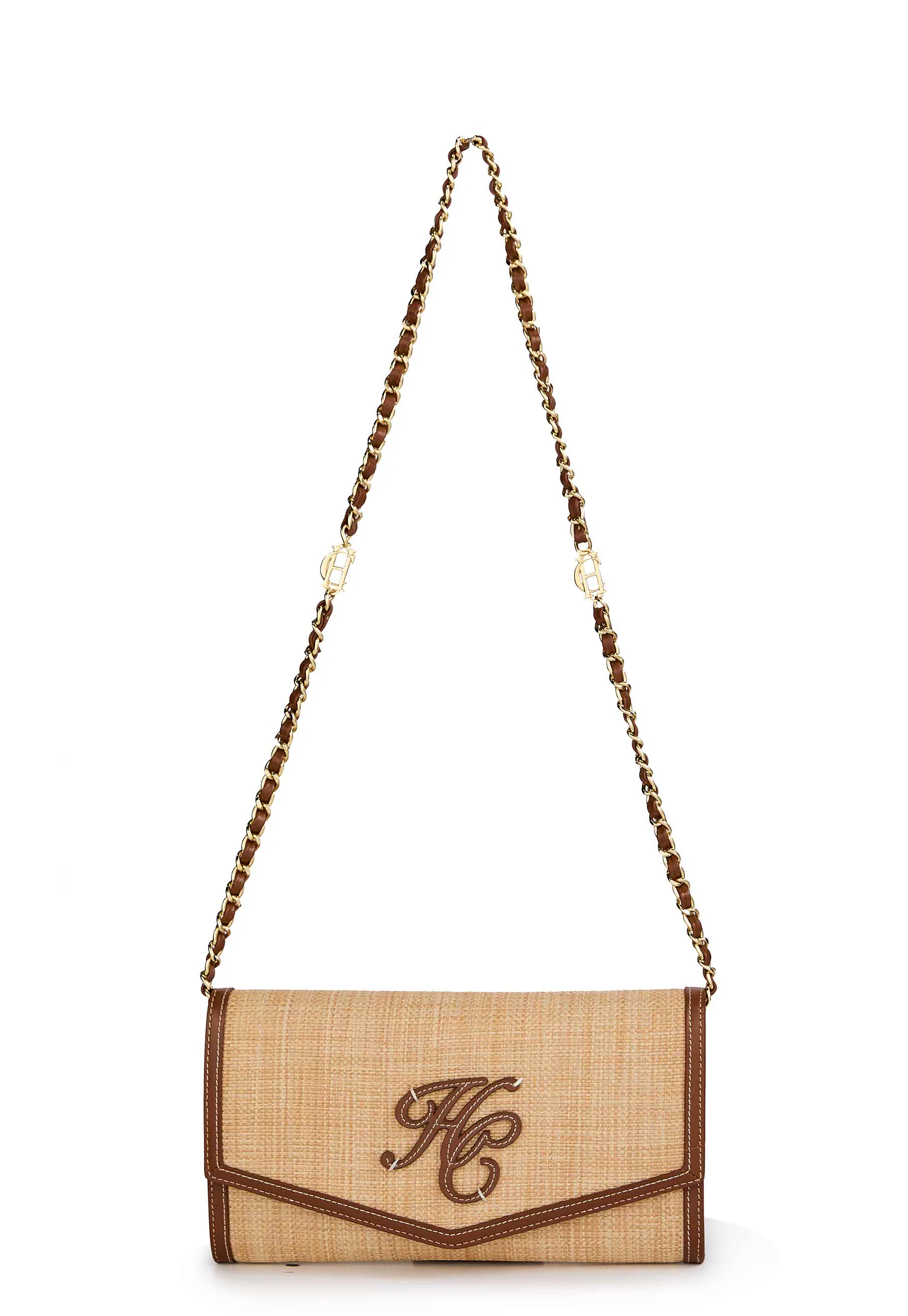 Amalfi Clutch Bag (Natural Tan)