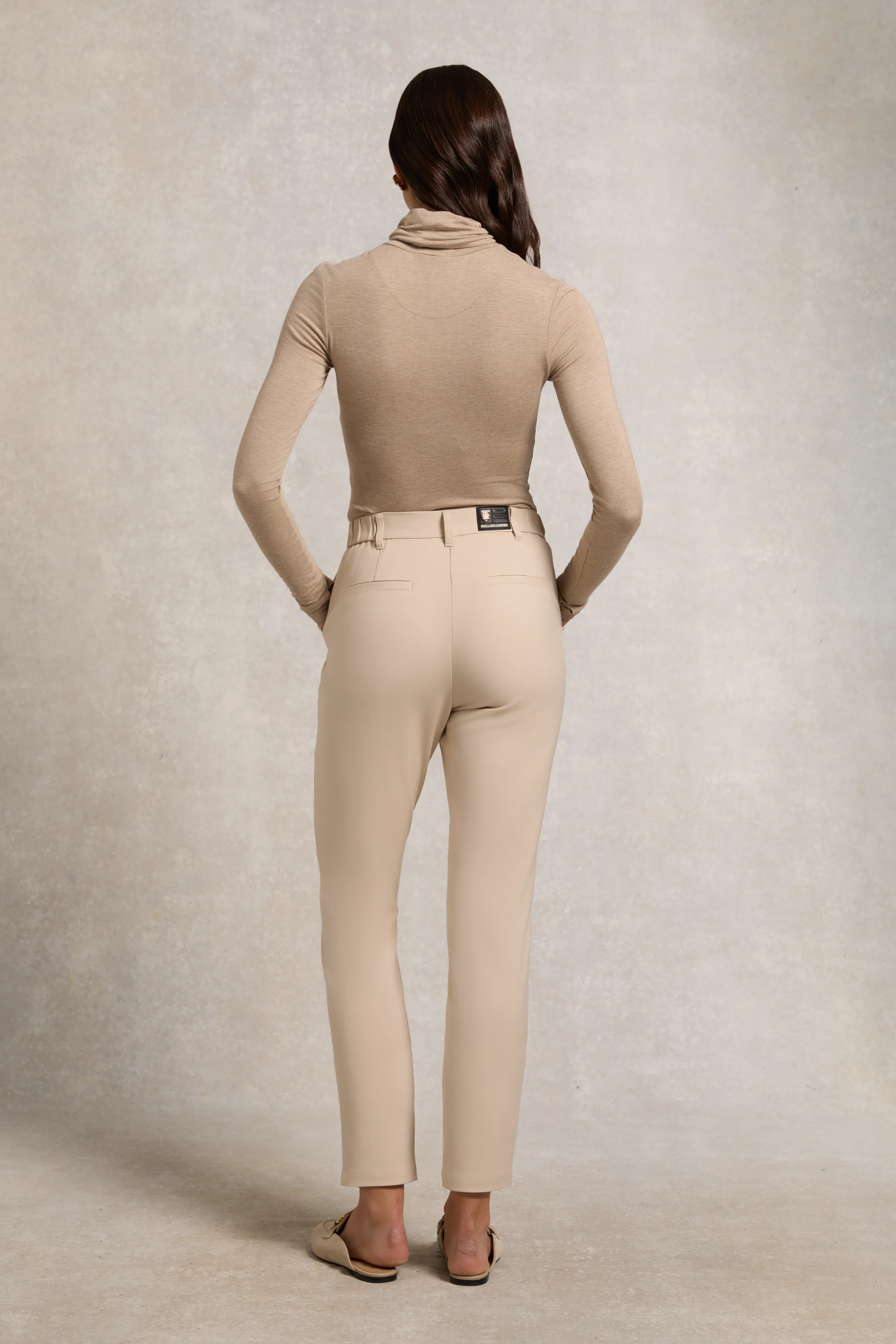 Bexley Cigarette Trouser (Stone)