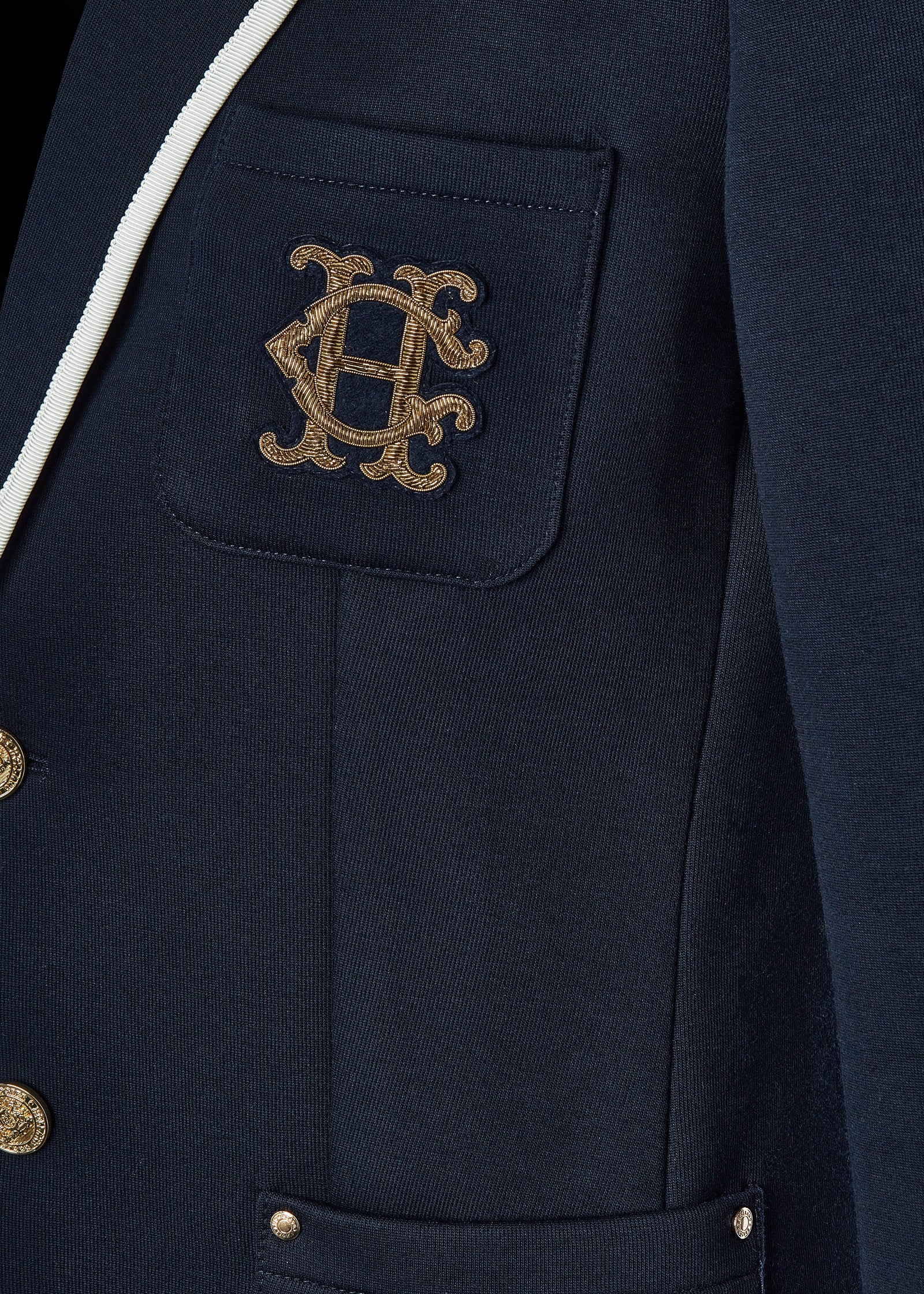 Henley Blazer (Ink Navy)