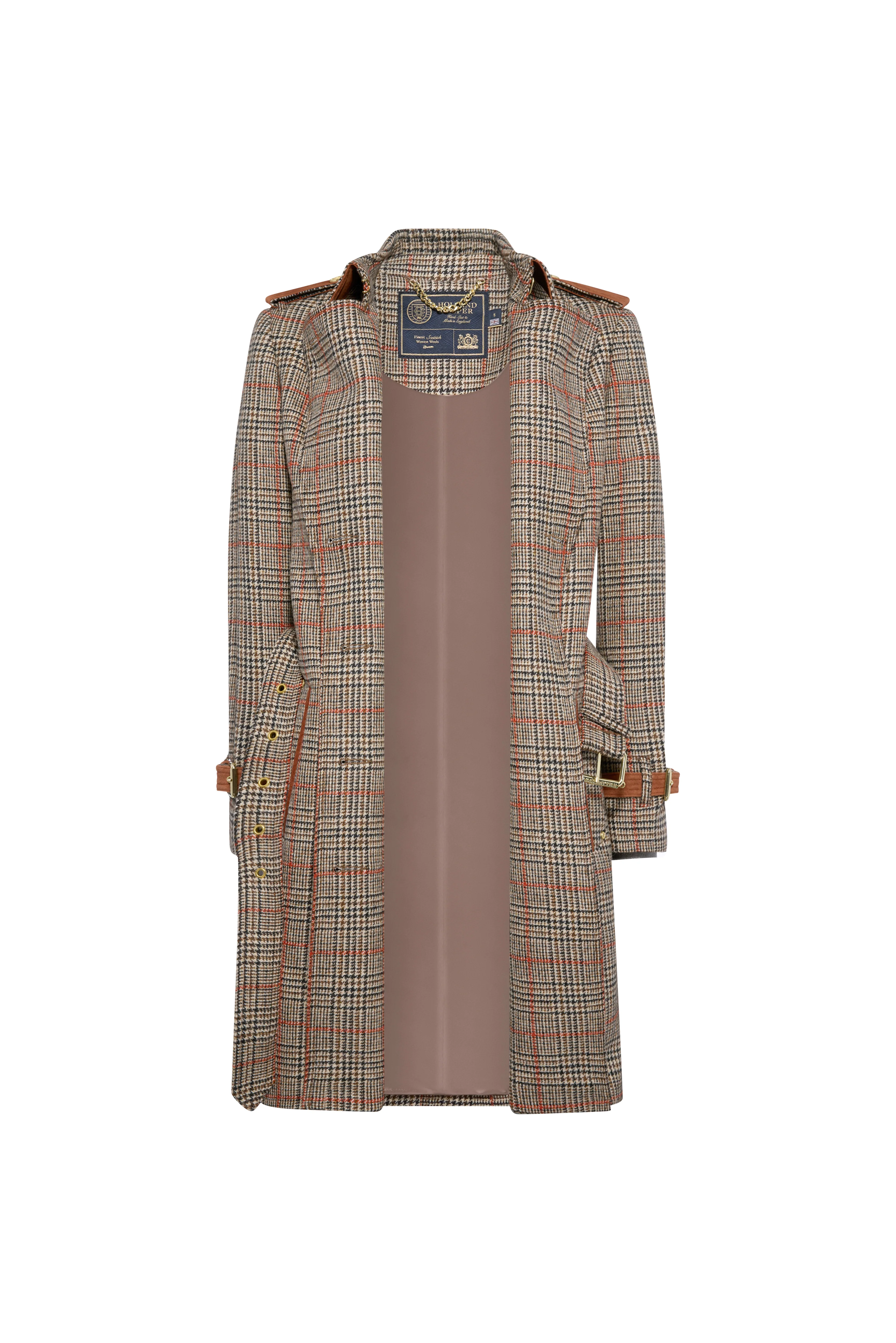Marlborough Trench Coat (Orange Windsor)