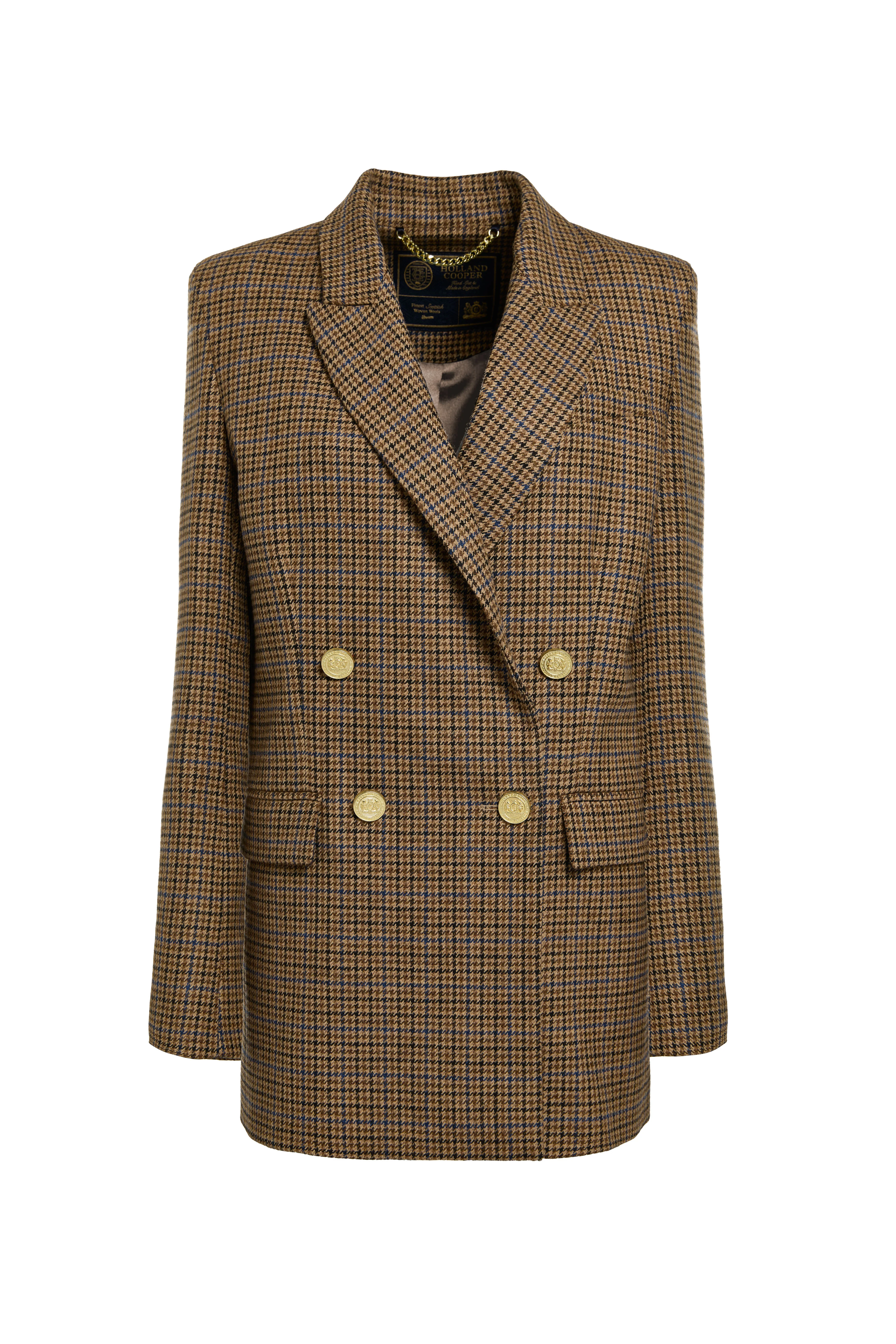 Belgravia Blazer (Abbot Check Tweed)