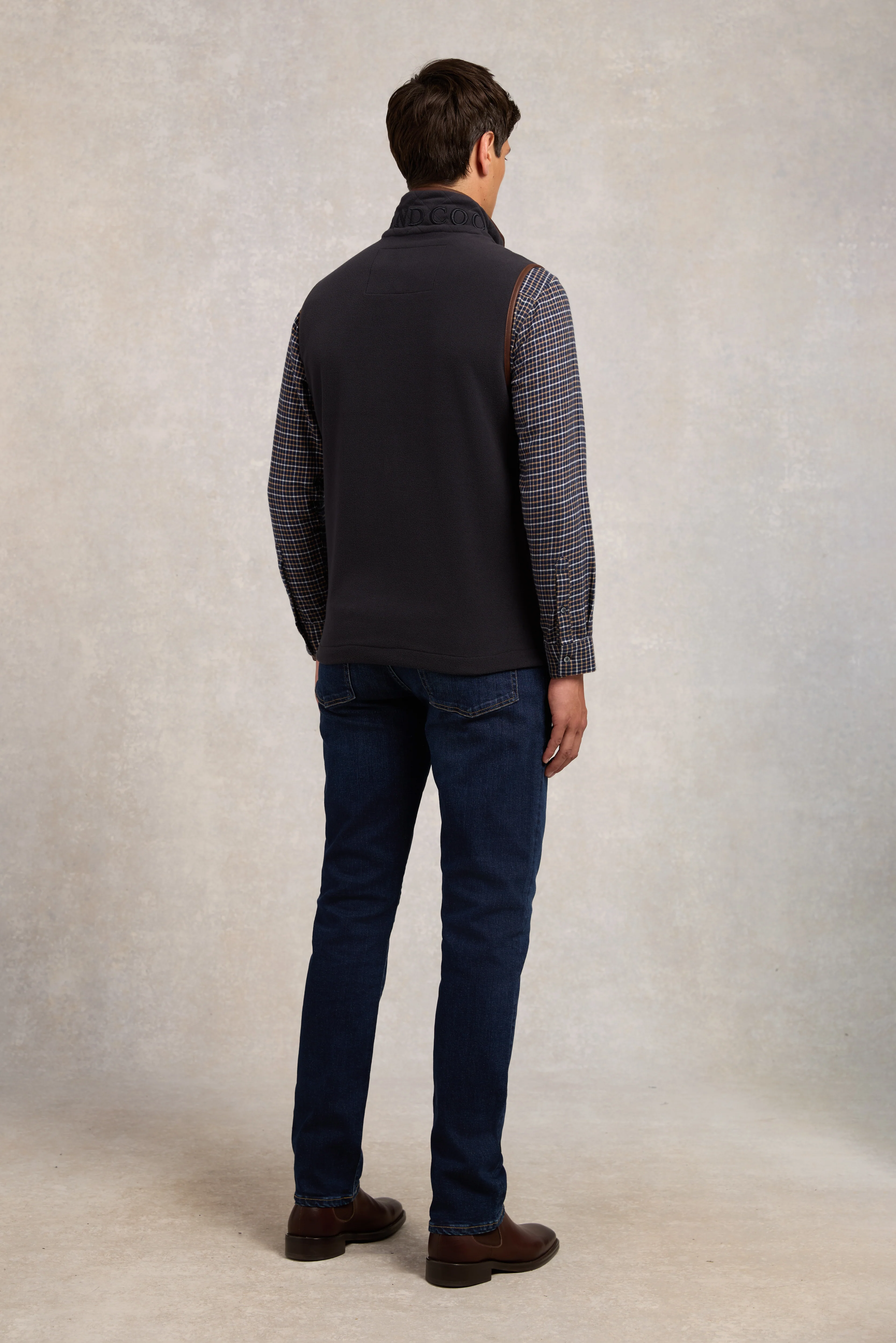 Country Fleece Gilet (Ink Navy)