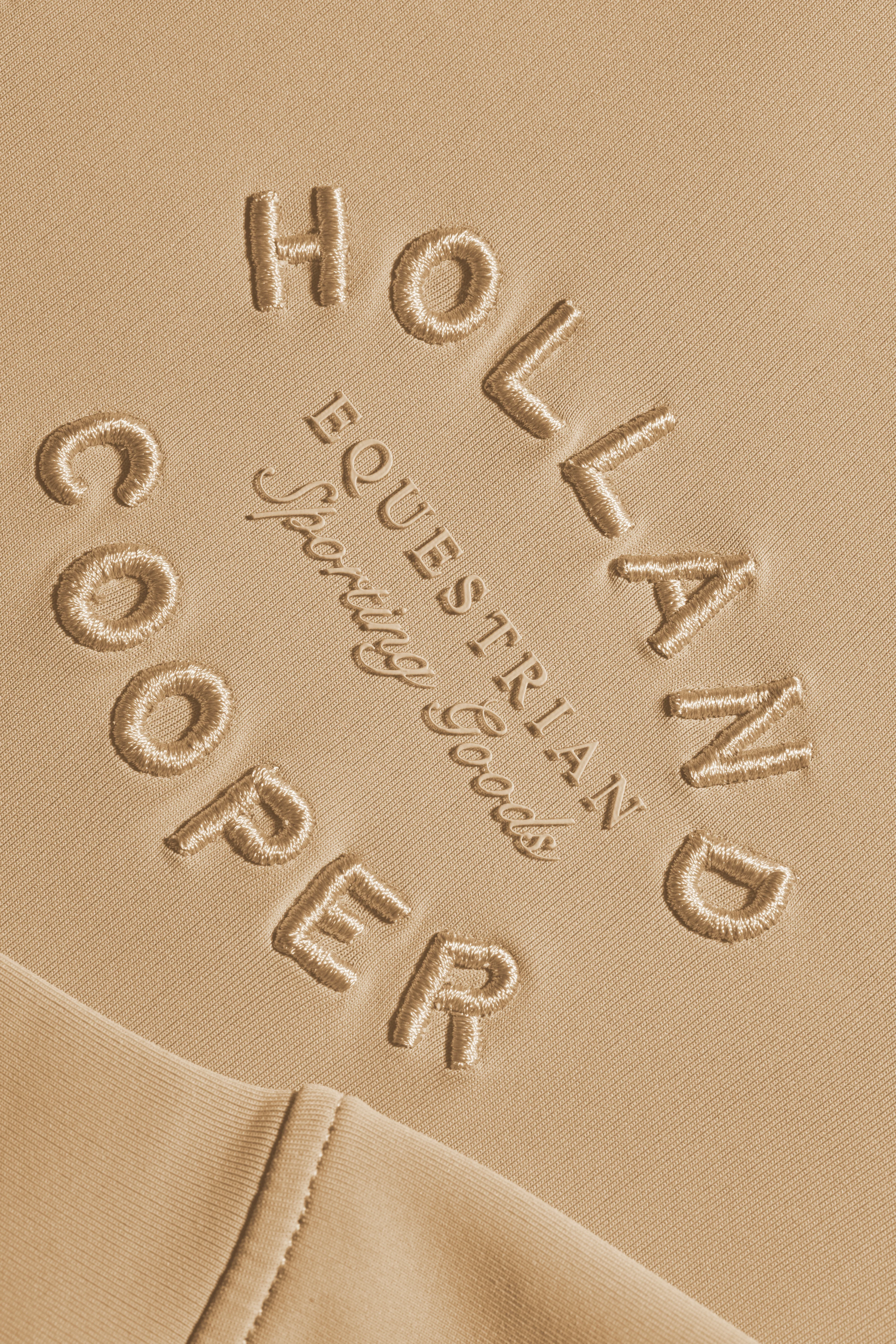 Training Zip Through Sweat (Stone)