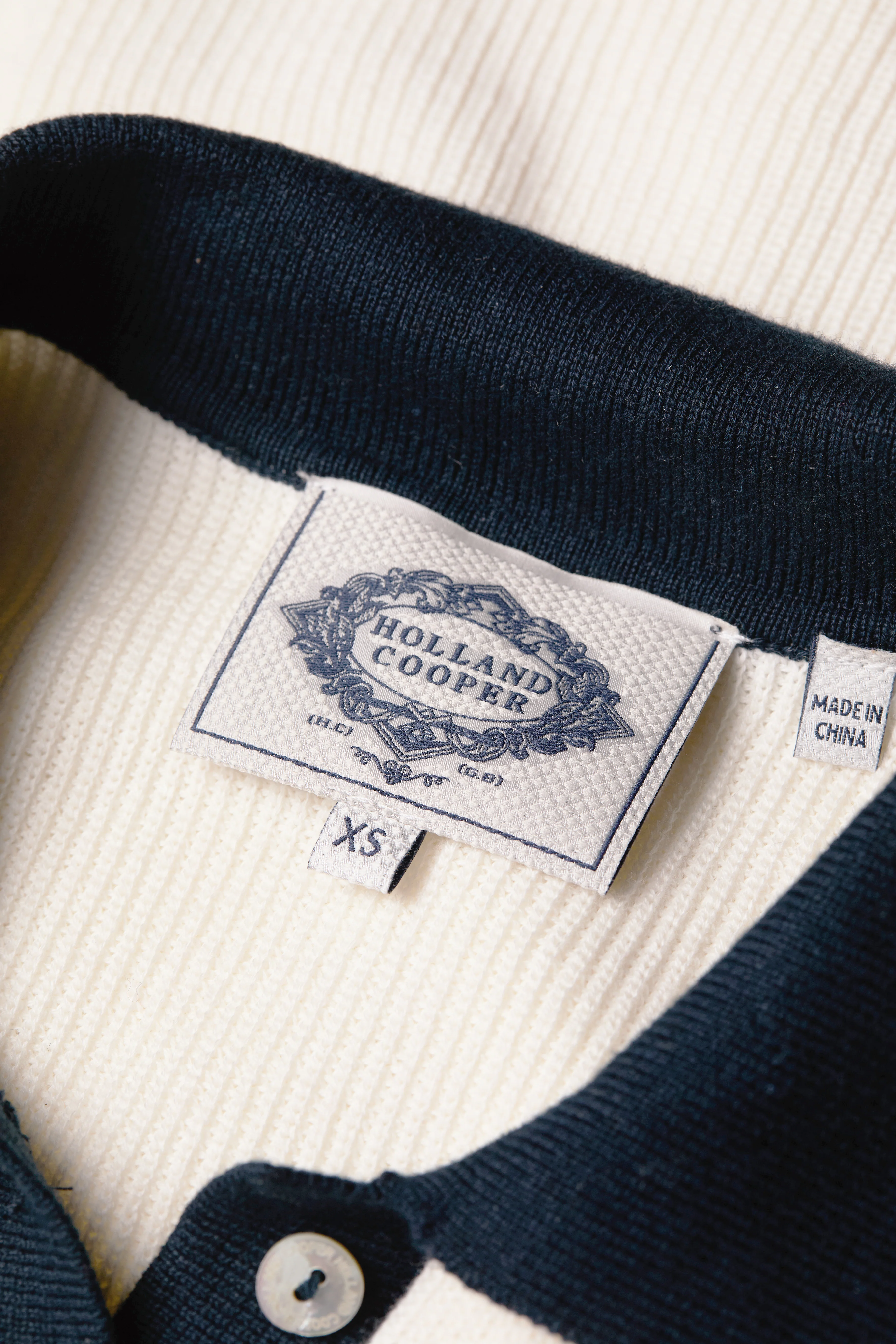 Scarlett Polo Knit (Natural)