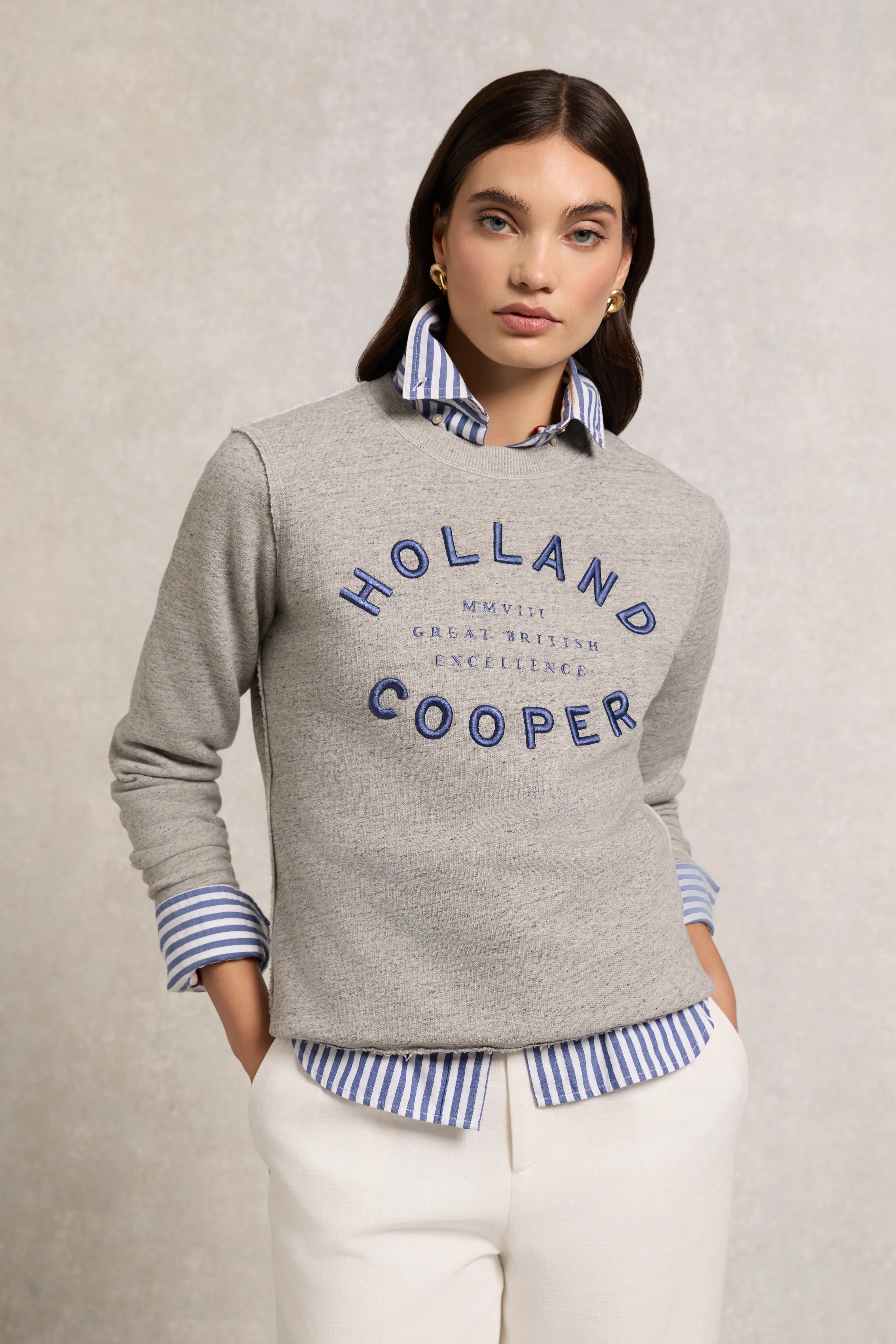 Varsity Crew (Grit Marl)