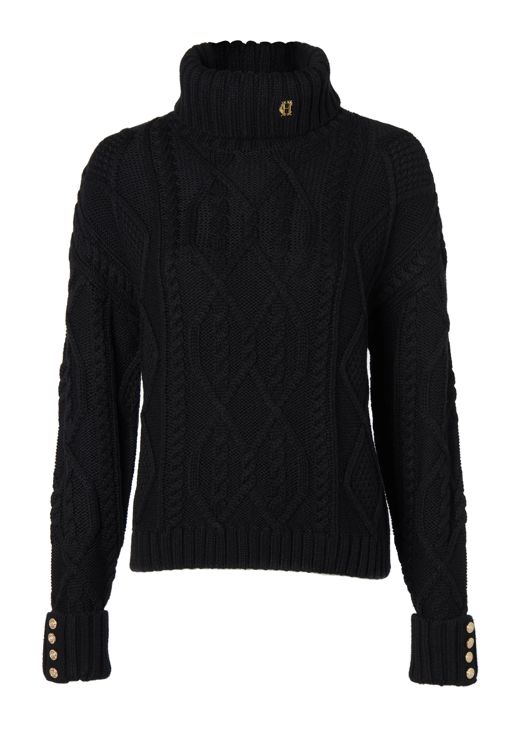 Noveli Cable Knit (Black)