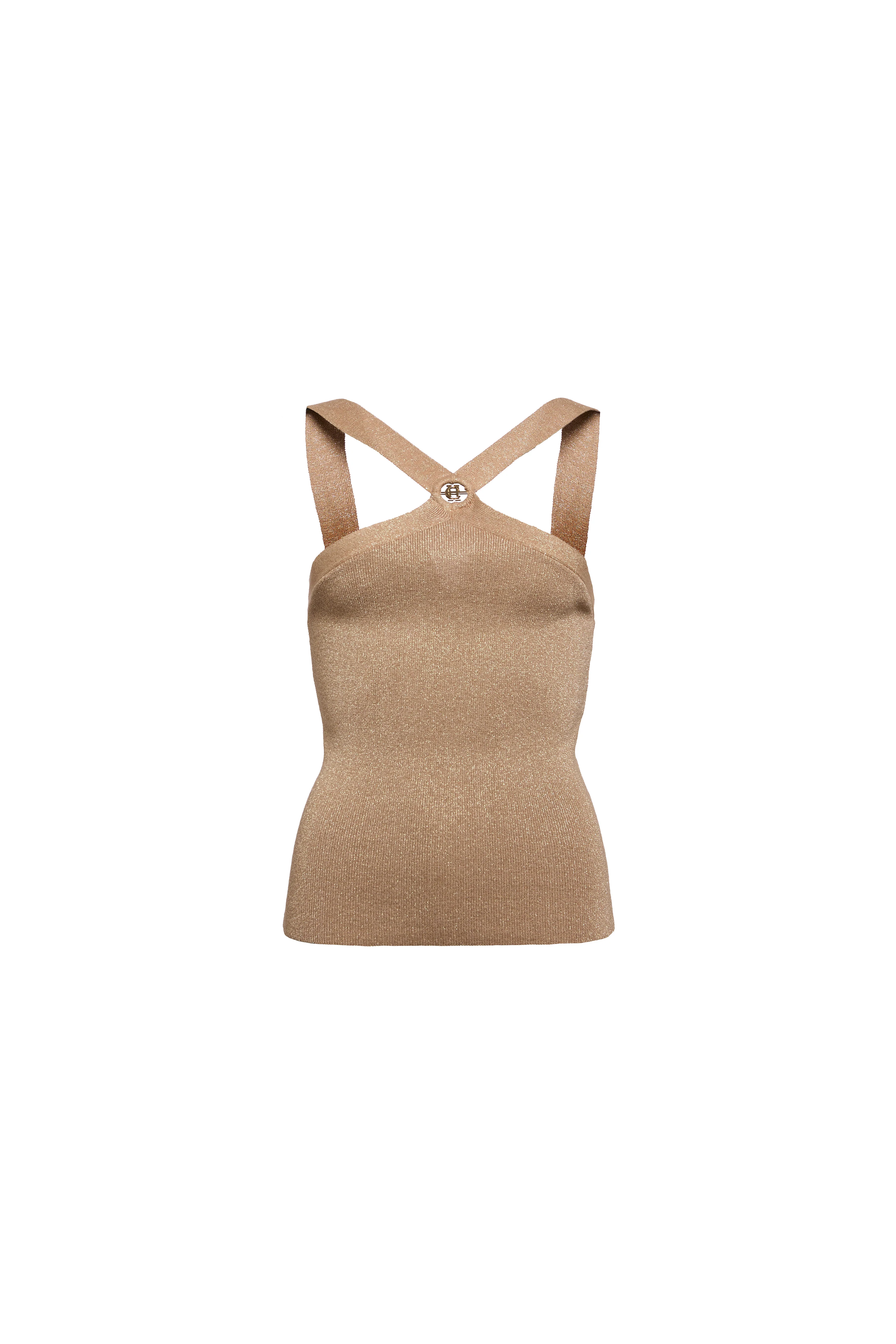 Maya Top (Metallic Gold)