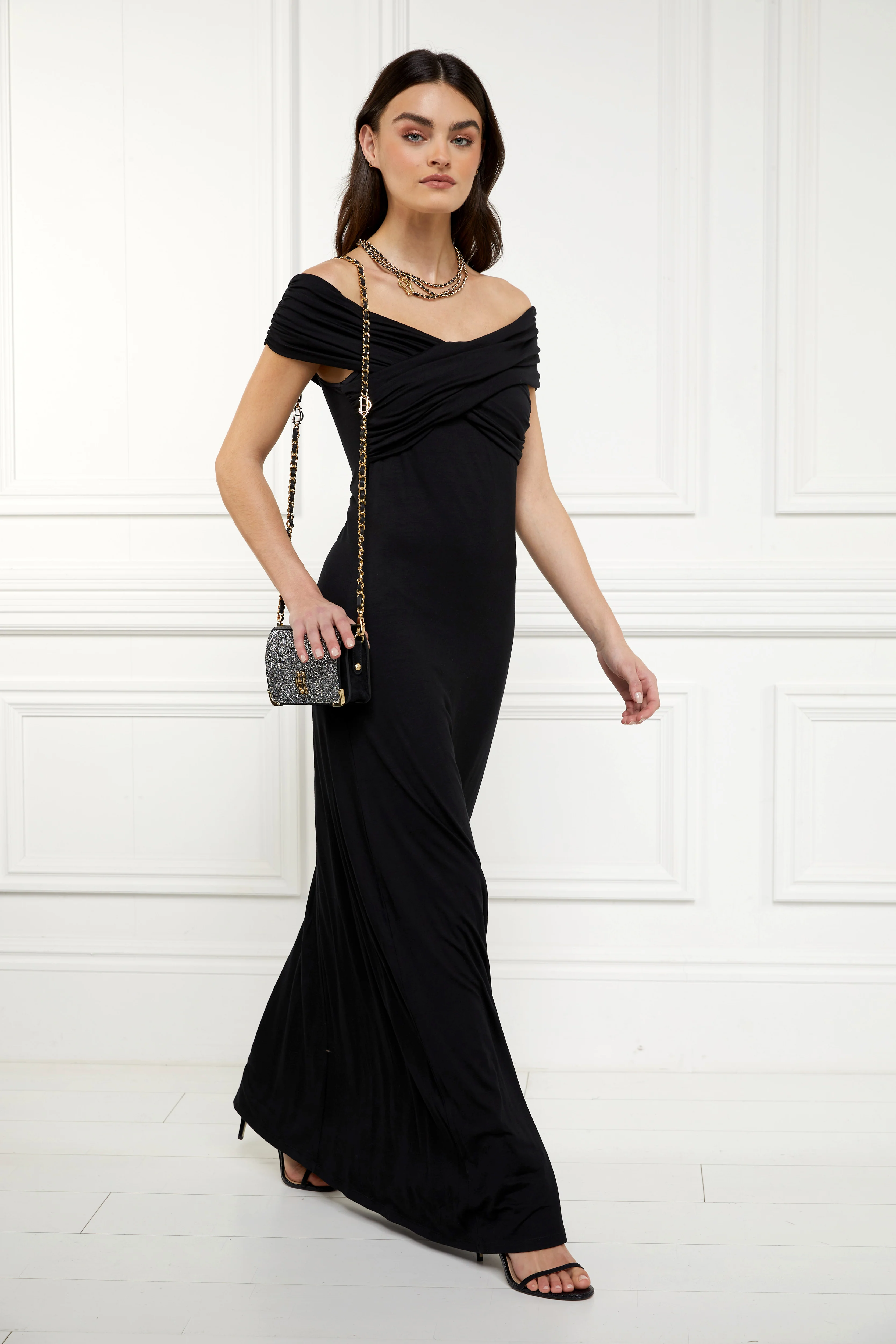 Alexandra Maxi Dress (Black)