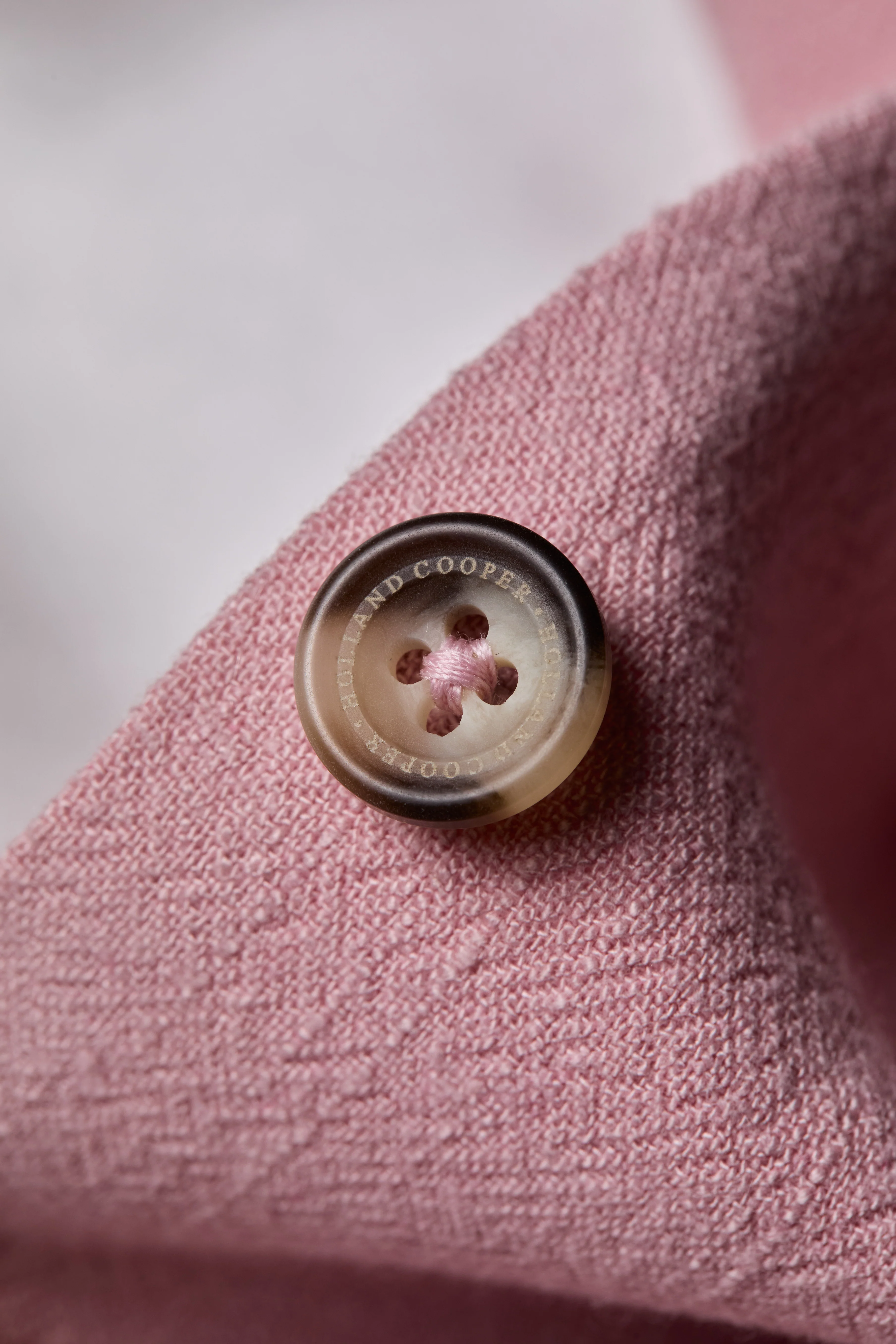 Hampton Waistcoat (Pink Linen)