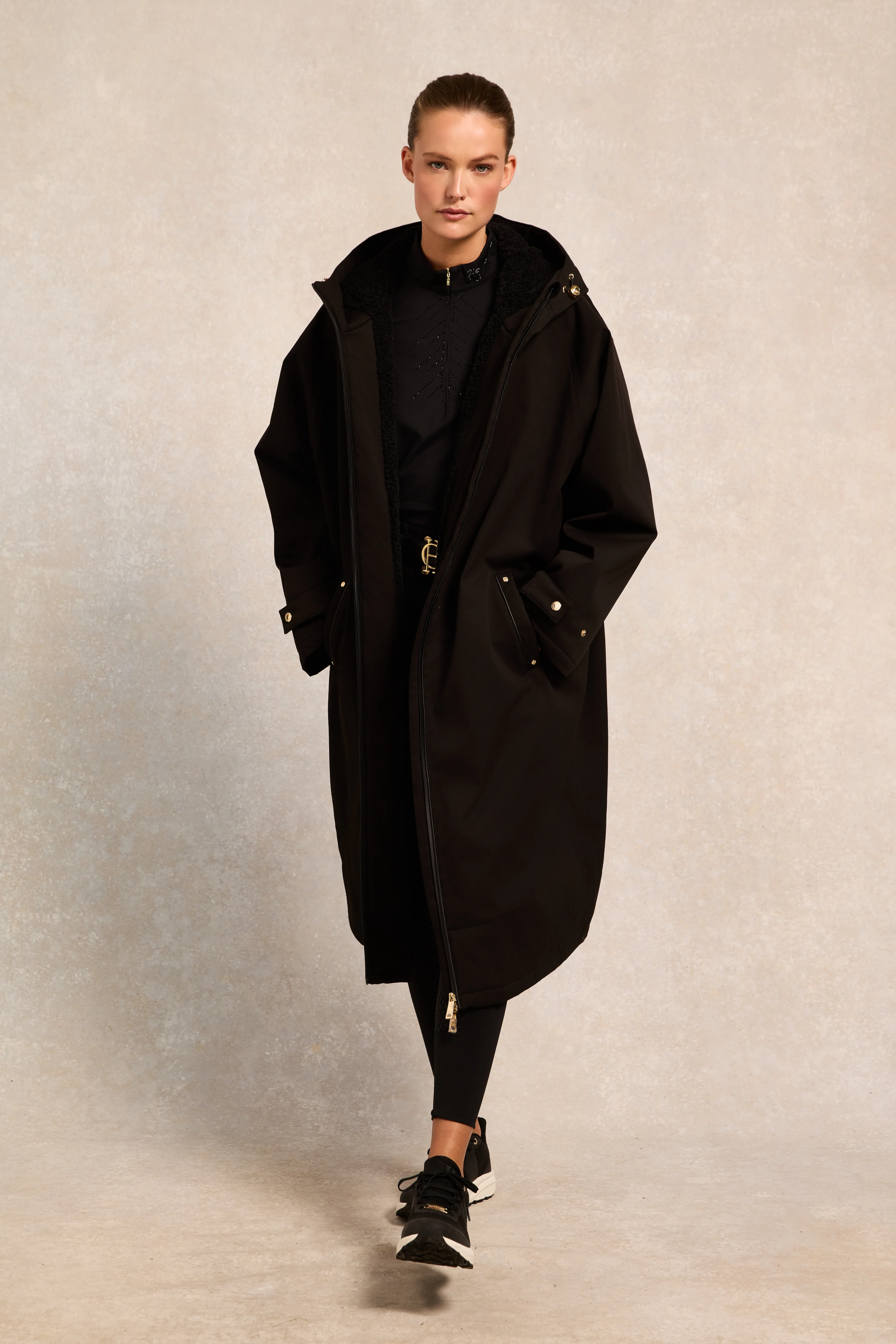 Crystal Long Sleeve Base Layer (Black)