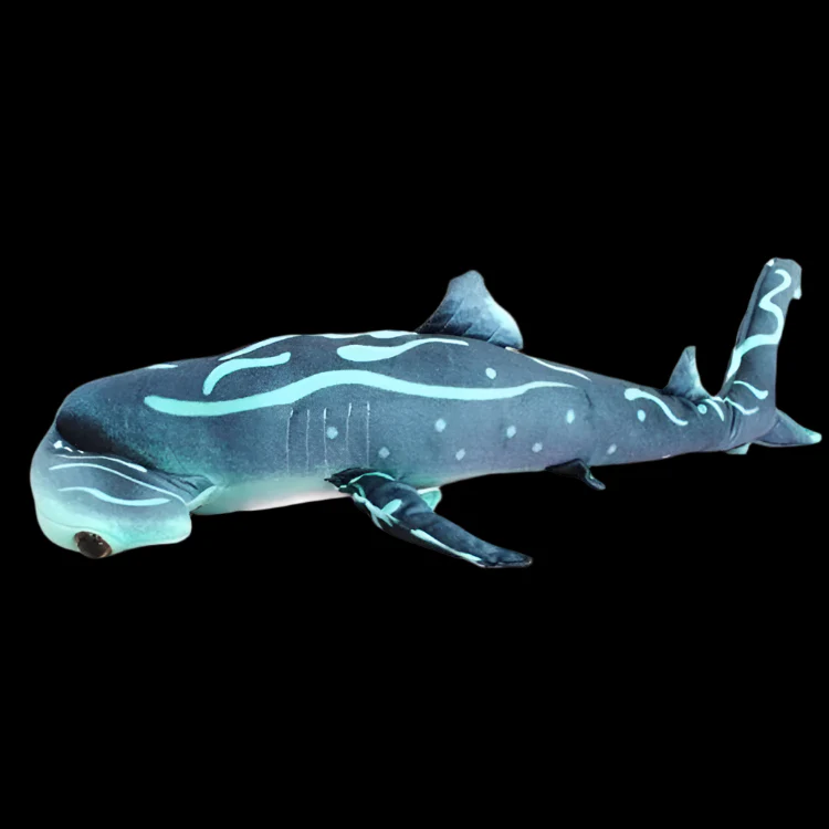 Large Blue Hammerhead Shark Soft Plush Toy
