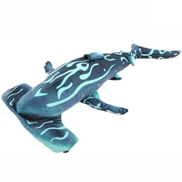 Large Blue Hammerhead Shark Soft Plush Toy