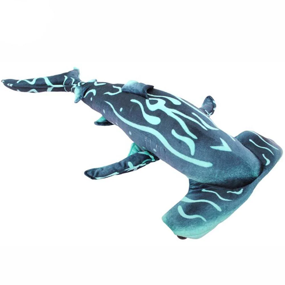 Large Blue Hammerhead Shark Soft Plush Toy