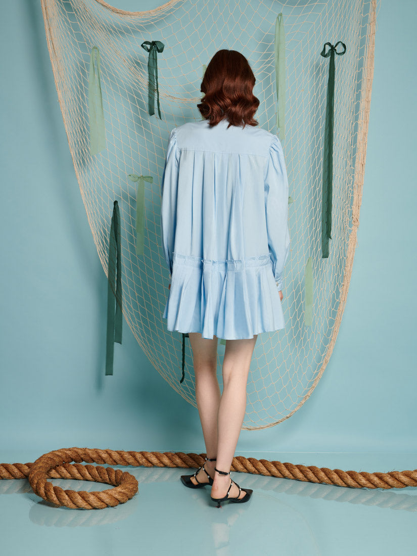 Seashell Pearl Mini Dress