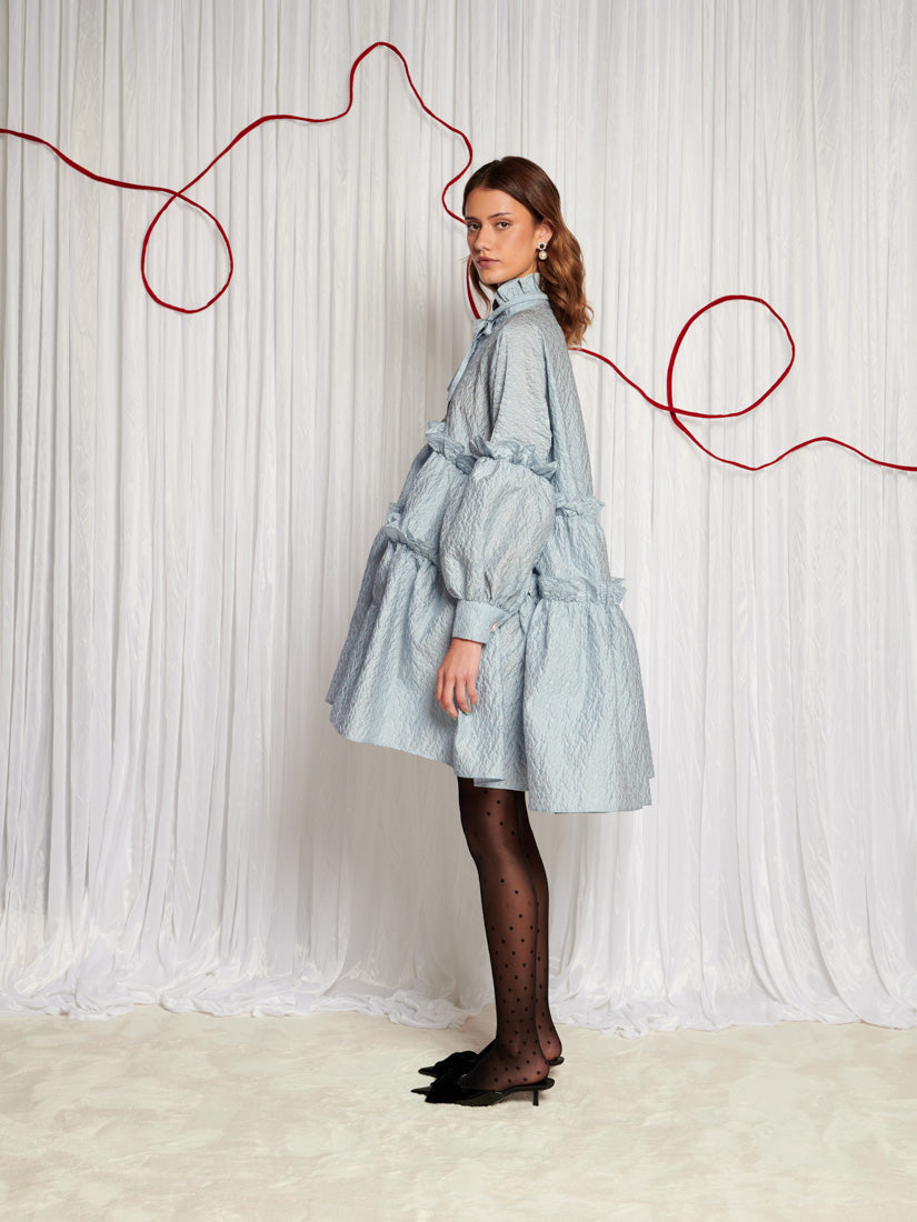 Starling Jacquard Midi Dress