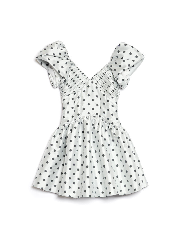 Raven Spot Mini Dress