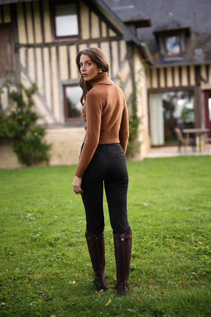 Naomi Mohair Roll-Neck Sweater