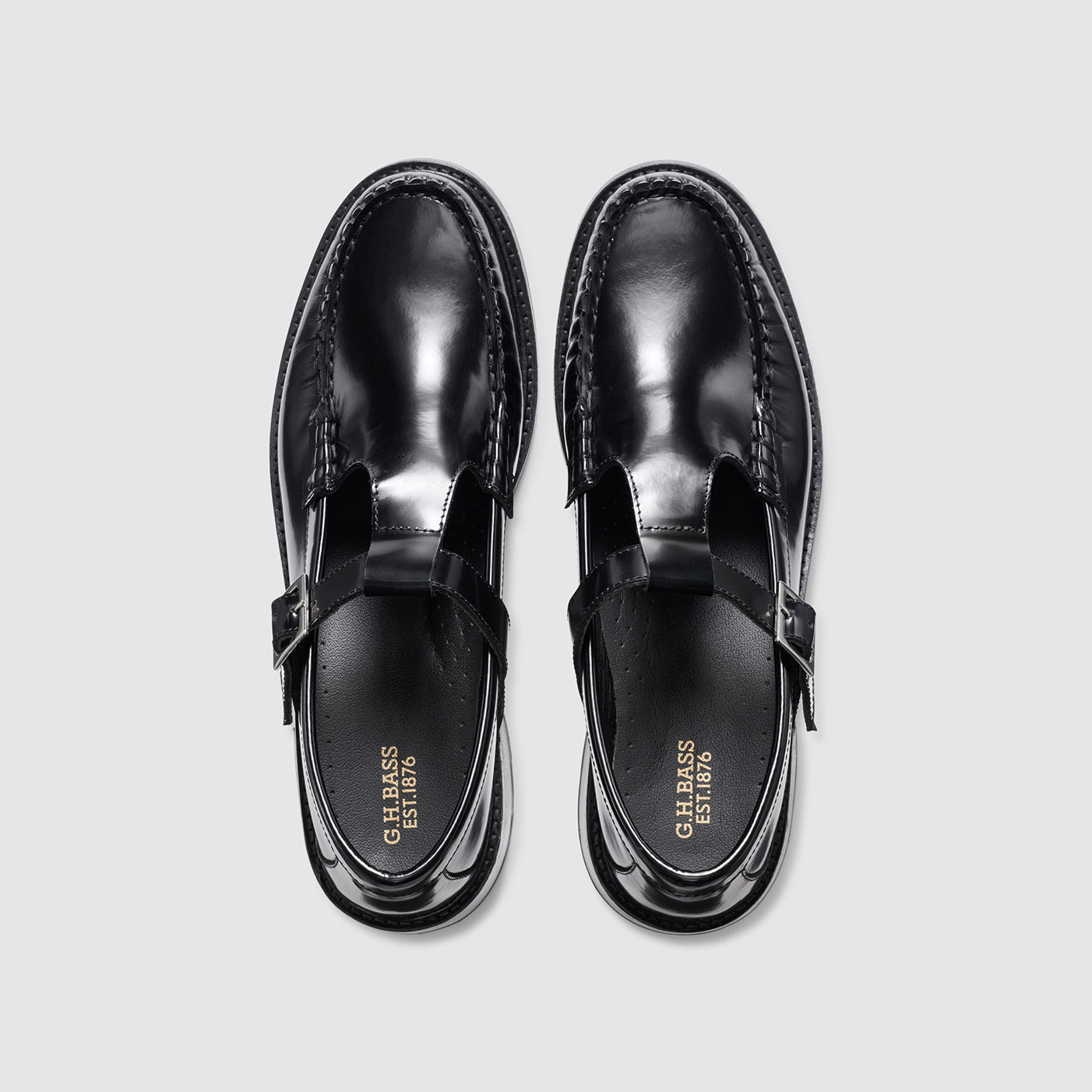 WOMENS MARY JANE HEEL LOAFER