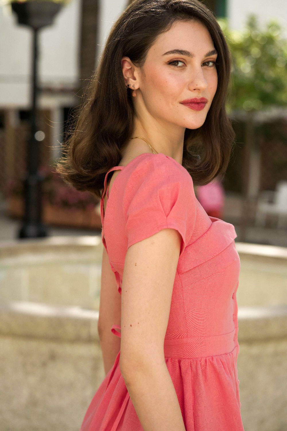 Estelle Button Down Dress