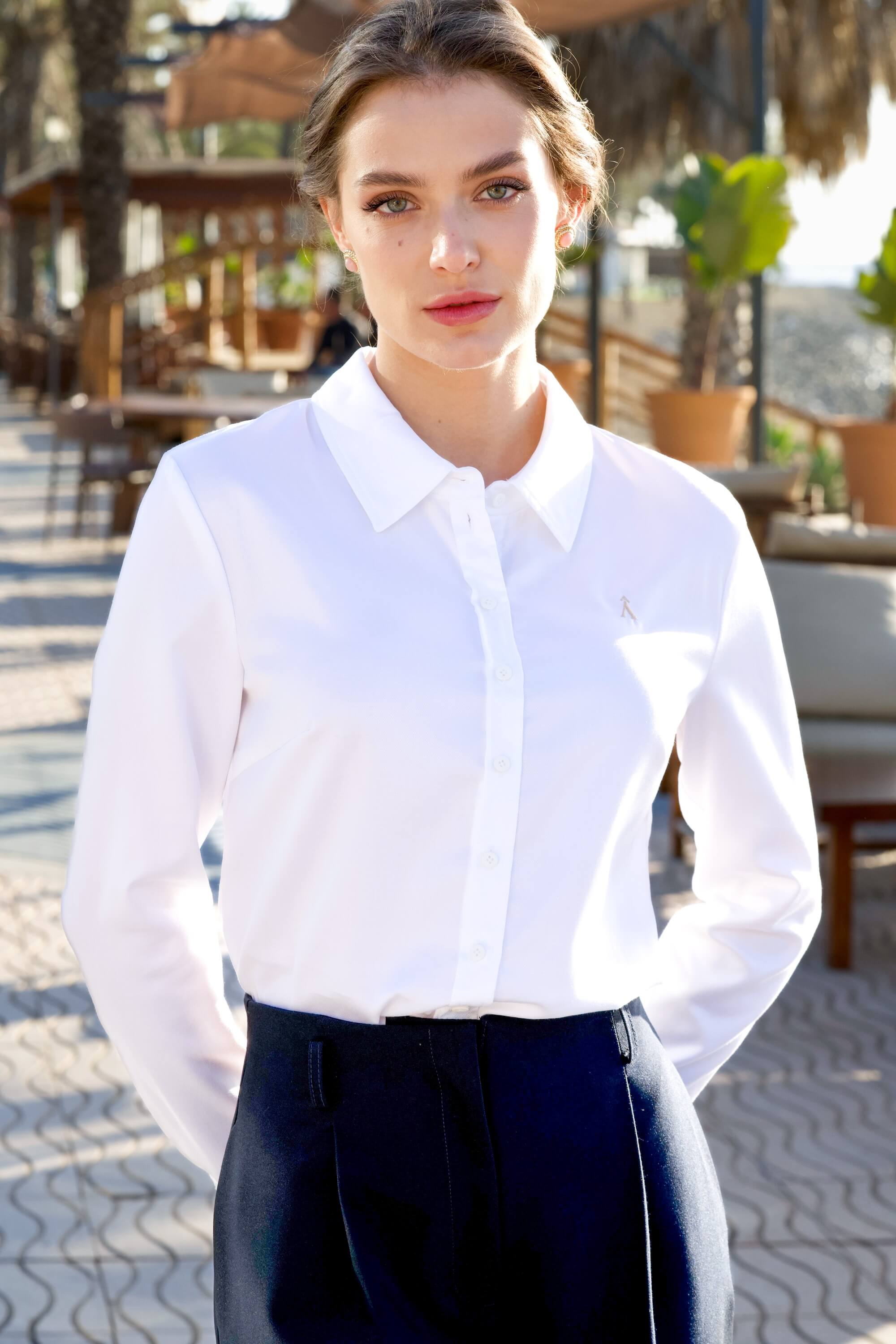 Alia Button Down Blouse