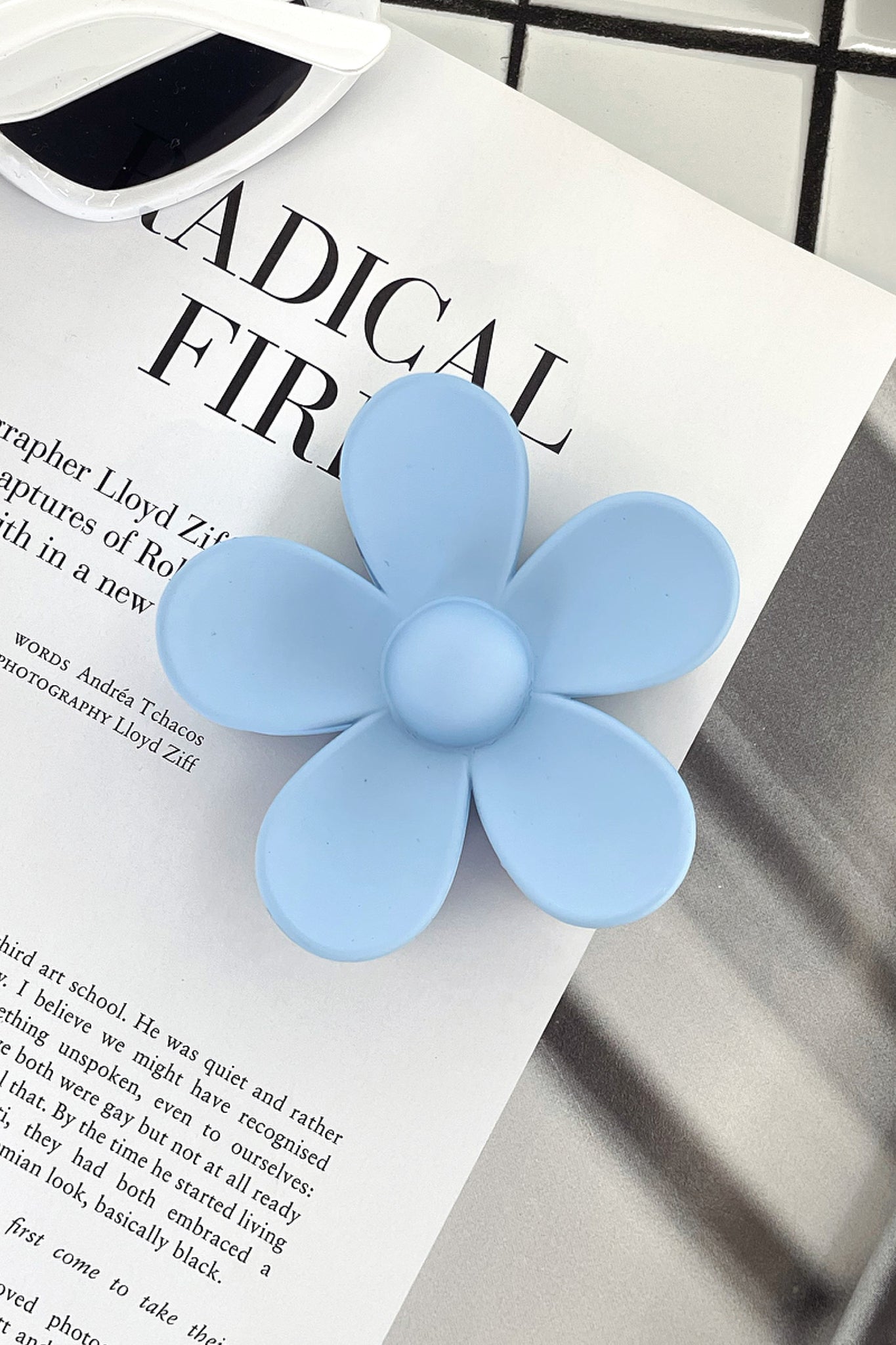 Heidi Claw Clip - Blue