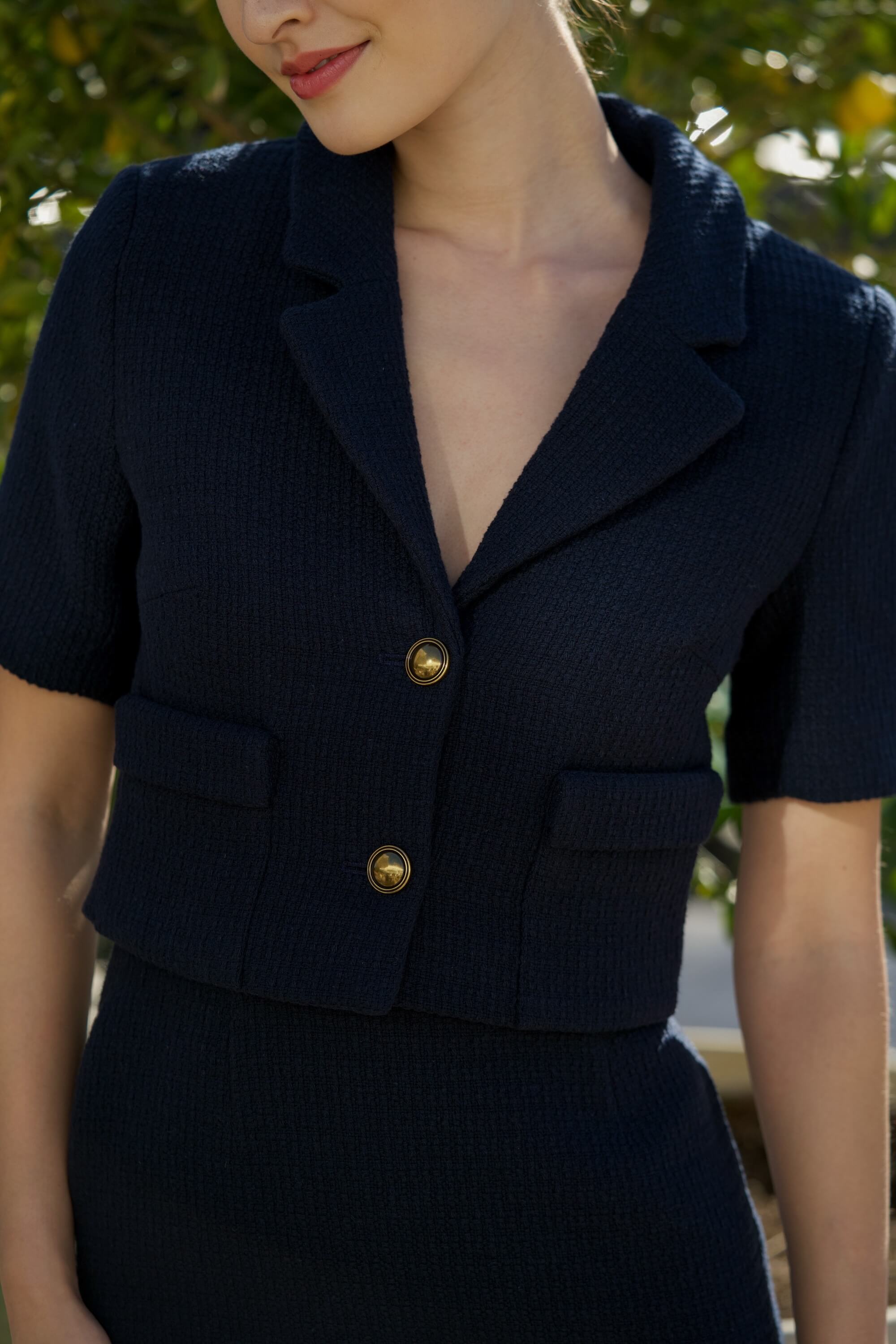 Martina Cotton Tweed Two Piece