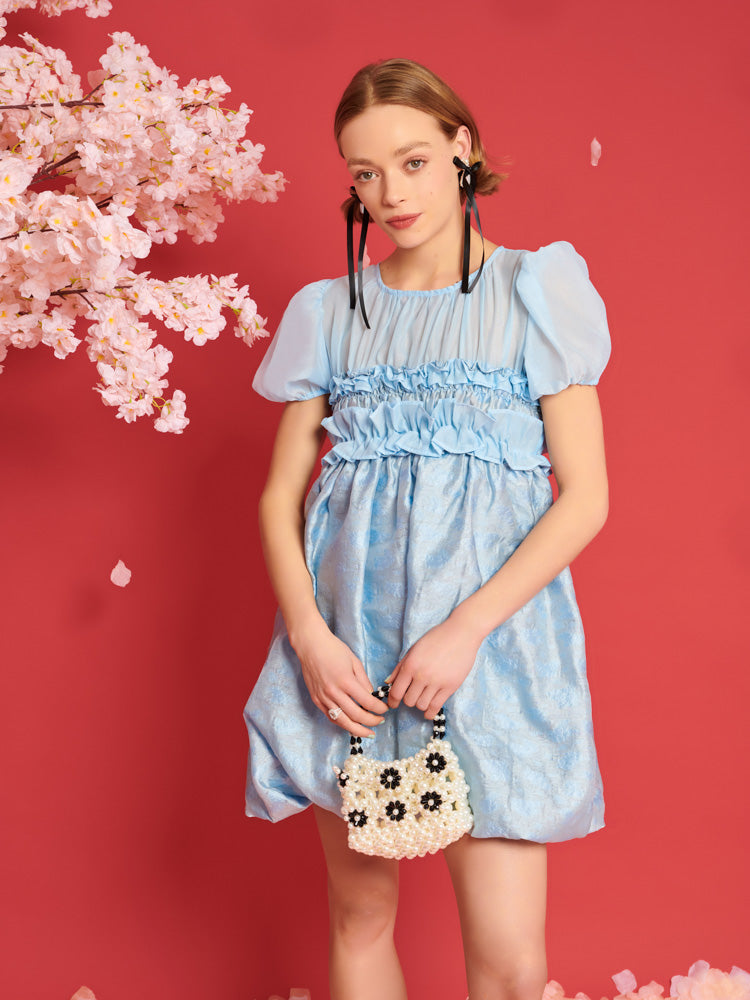 Brooke Organza Mini Dress