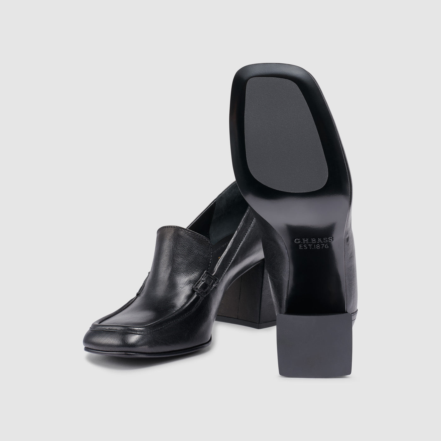 WOMENS MEREDITH LOAFER HEELS