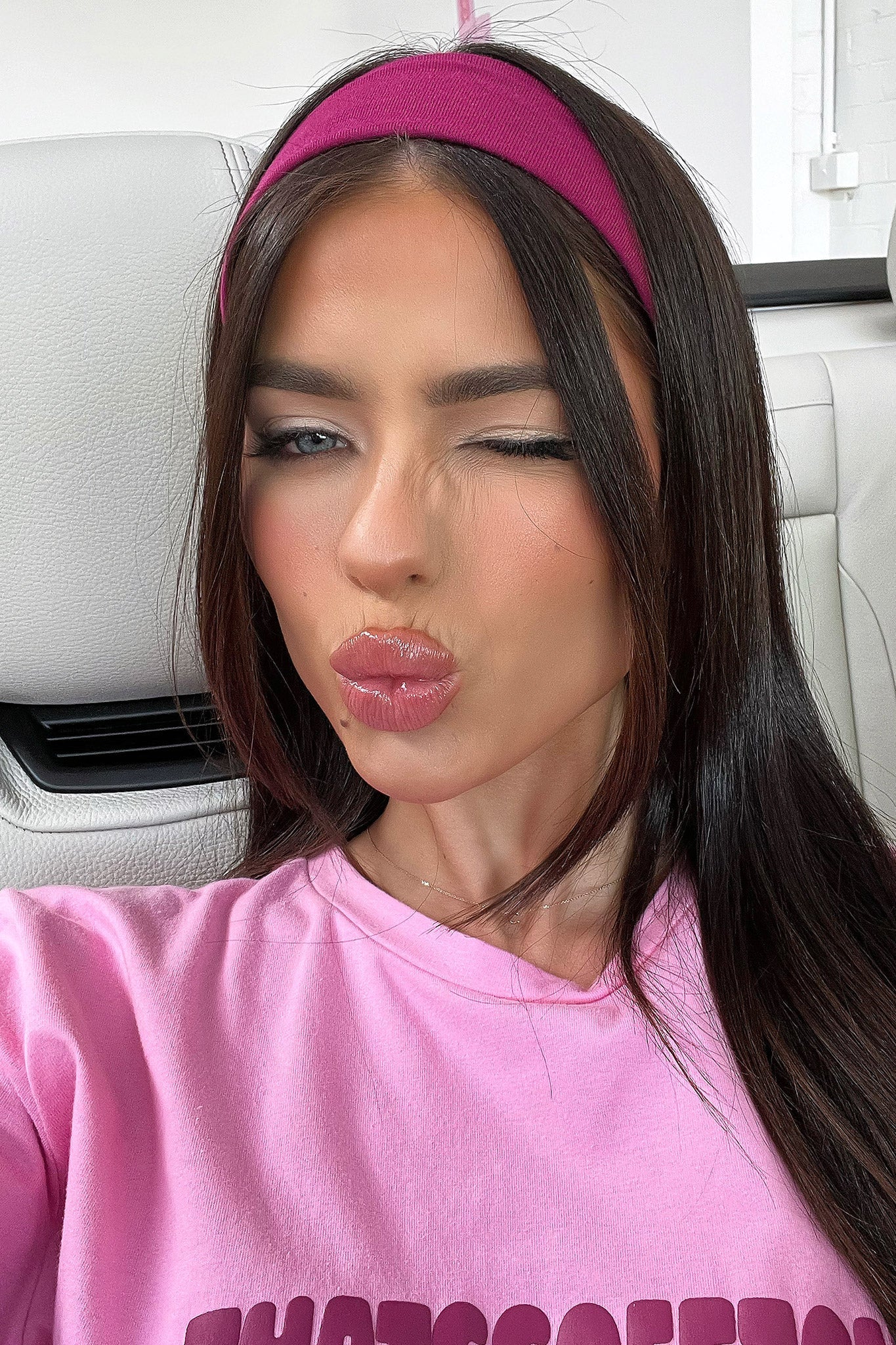 Leina Headband - Burgundy