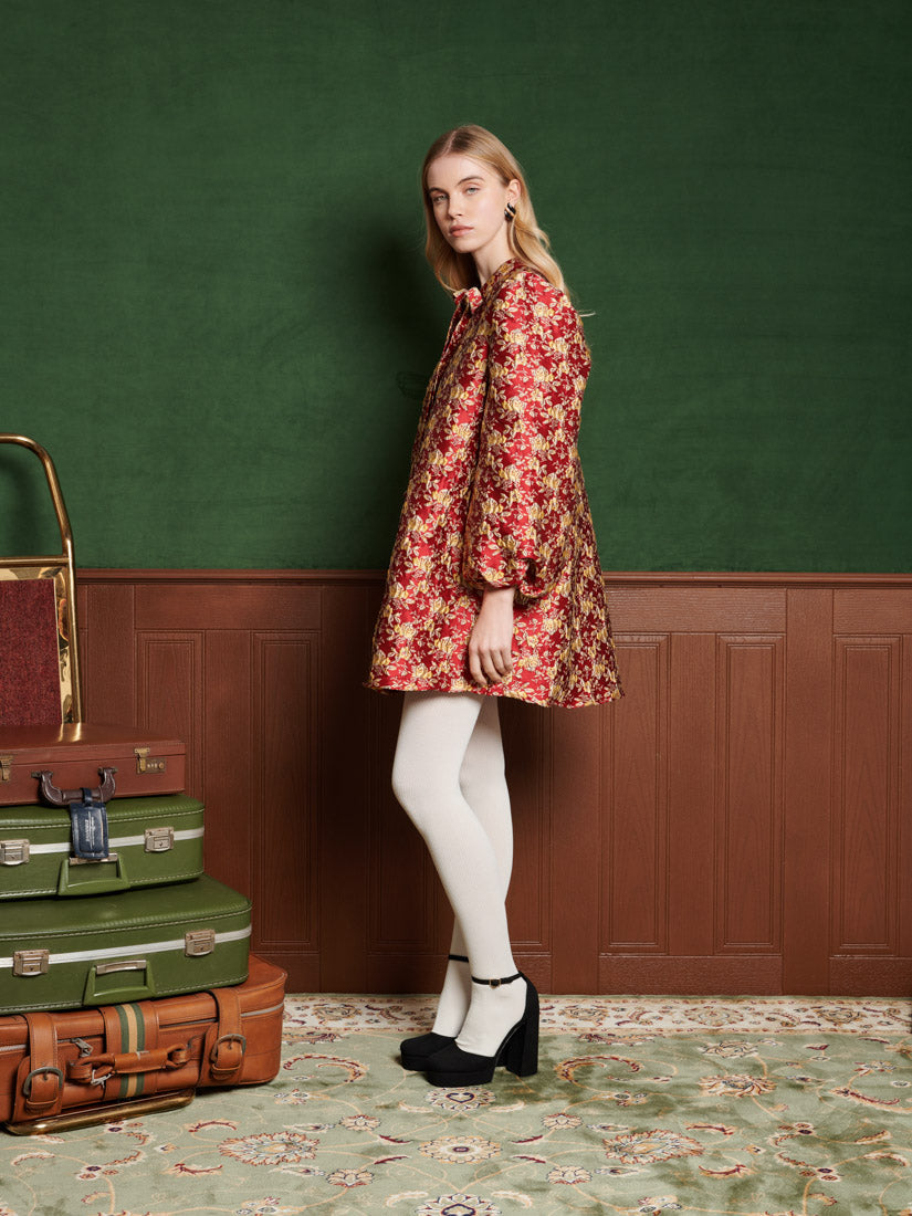 Odyssey Jacquard Mini Dress