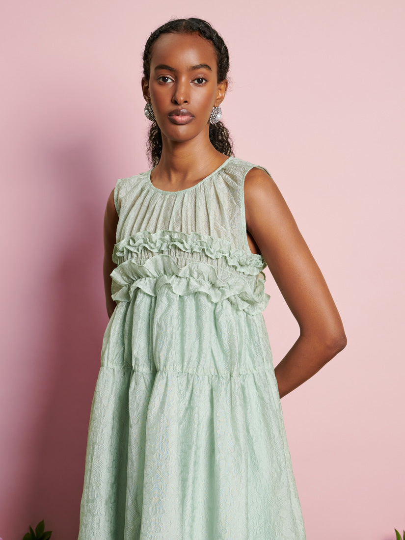 Perdita Organza Midi Dress