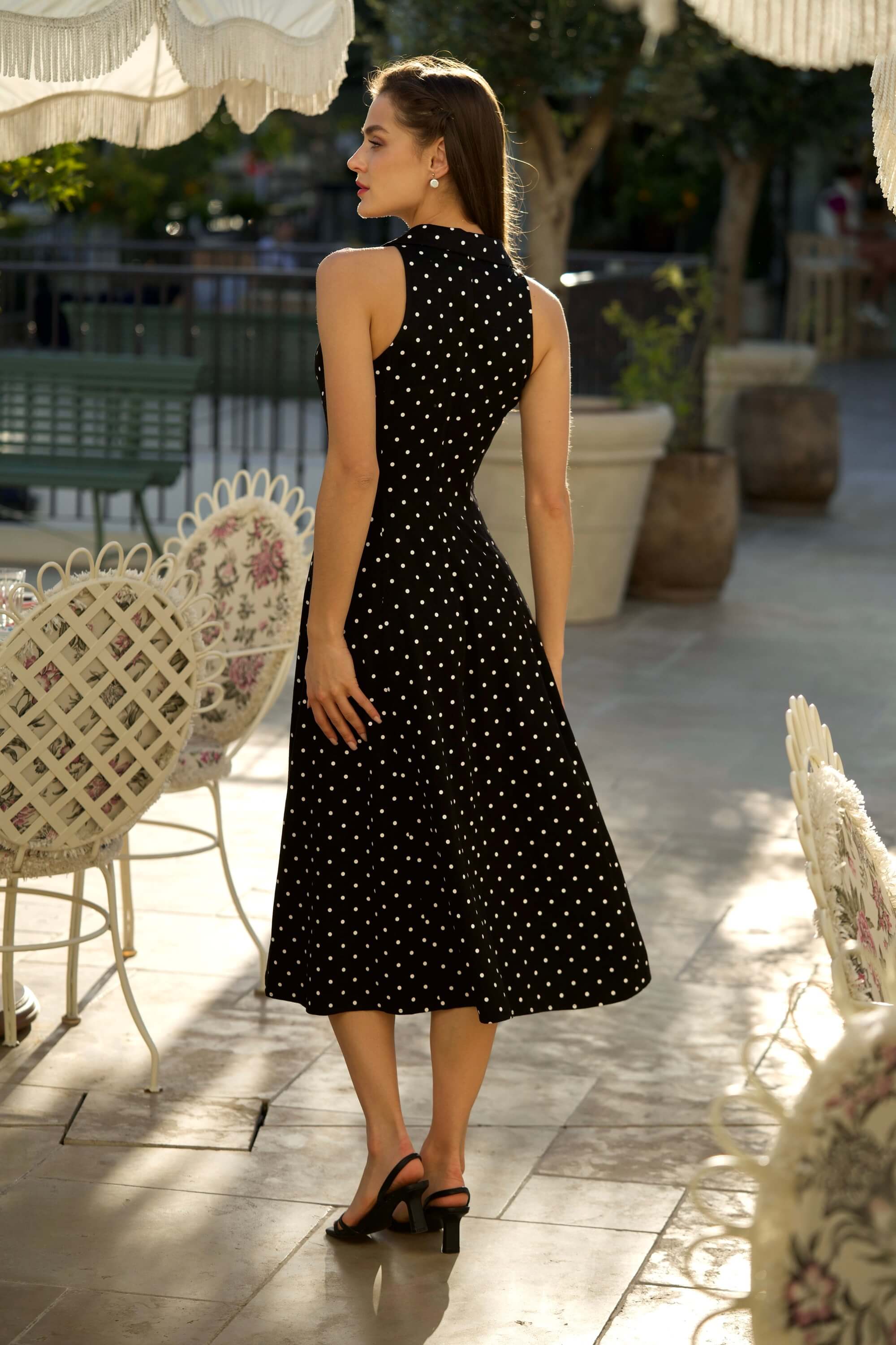 Clarice Polka Dot Dress