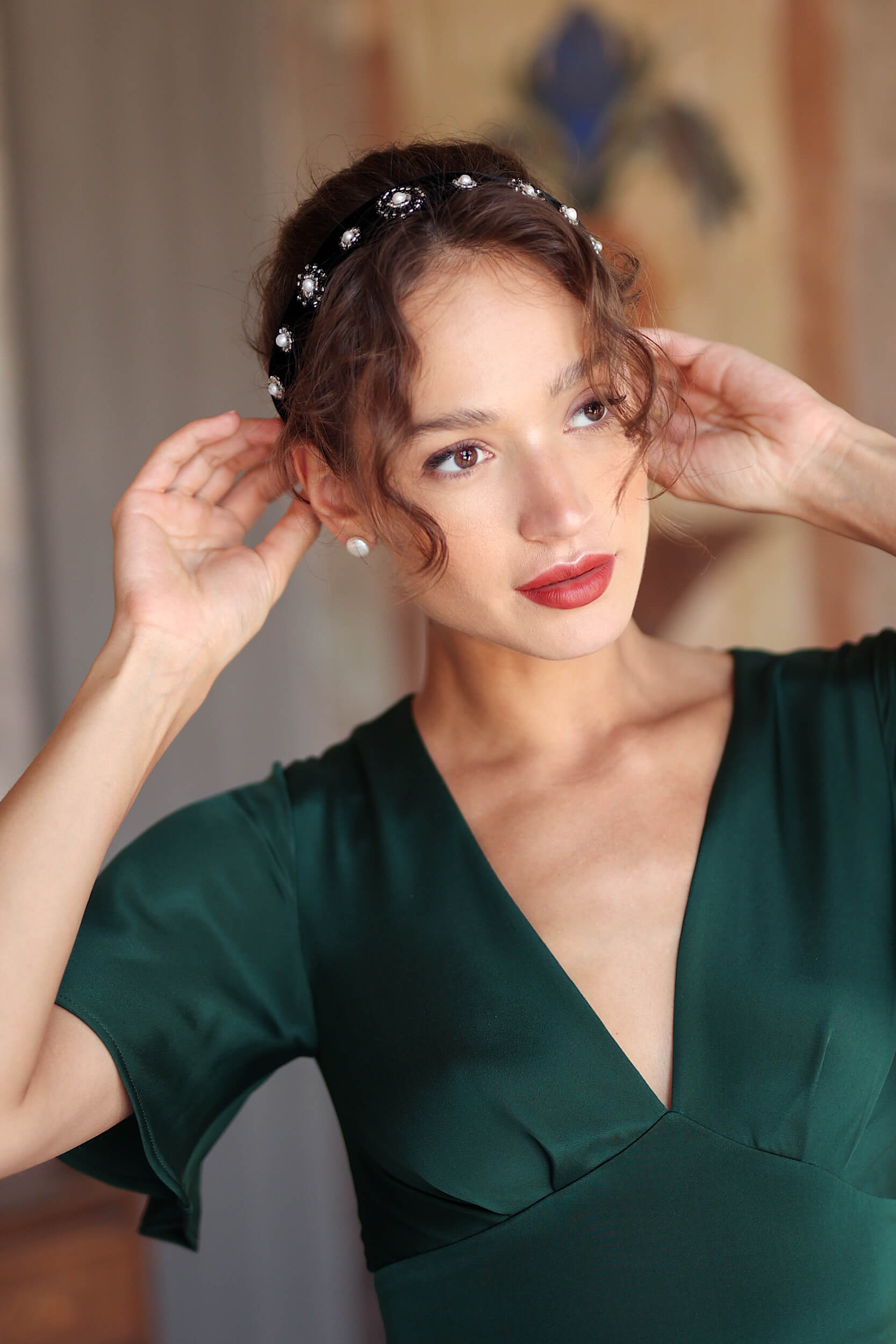 Britt Velvet Headband