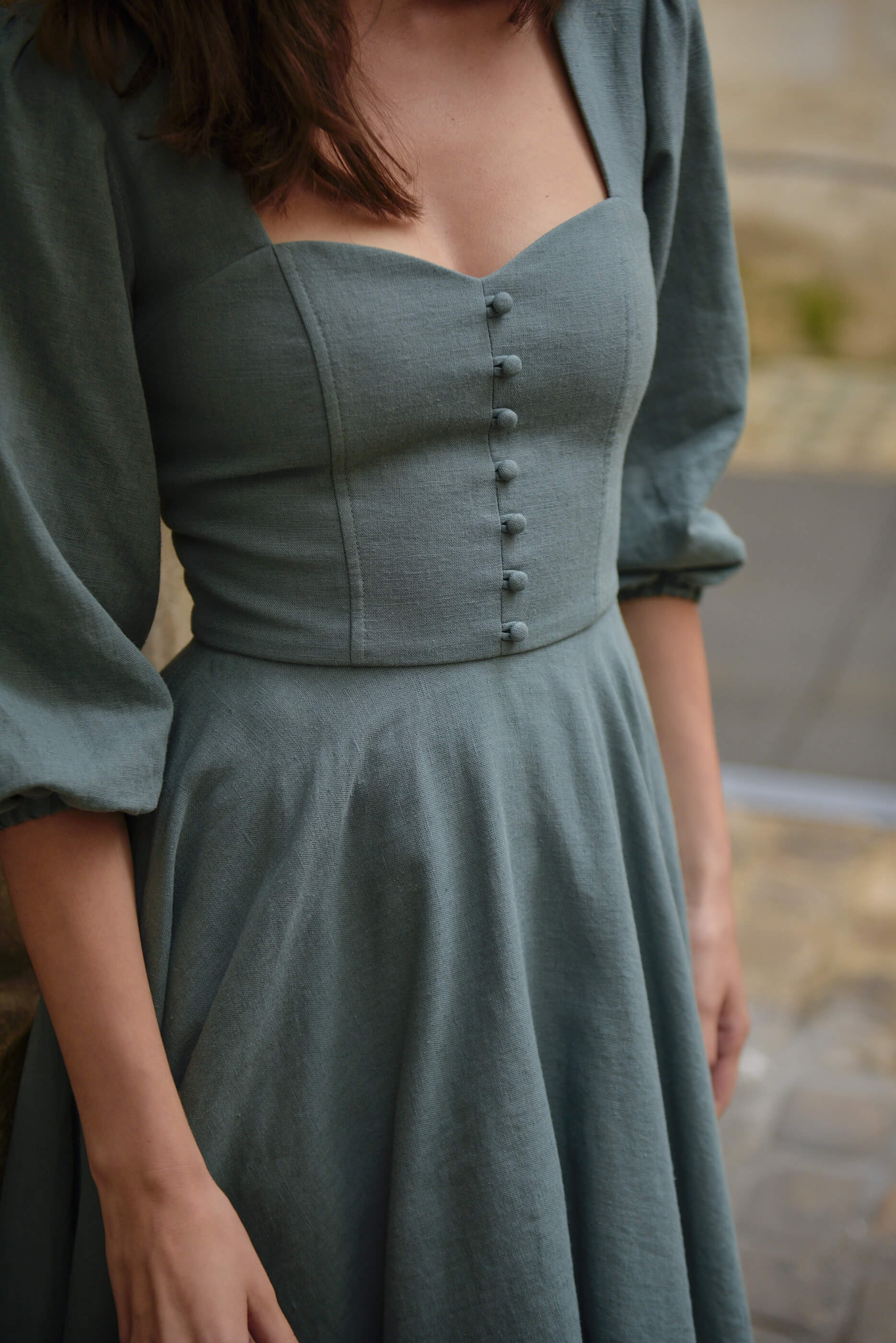 Bardetta Linen Dress
