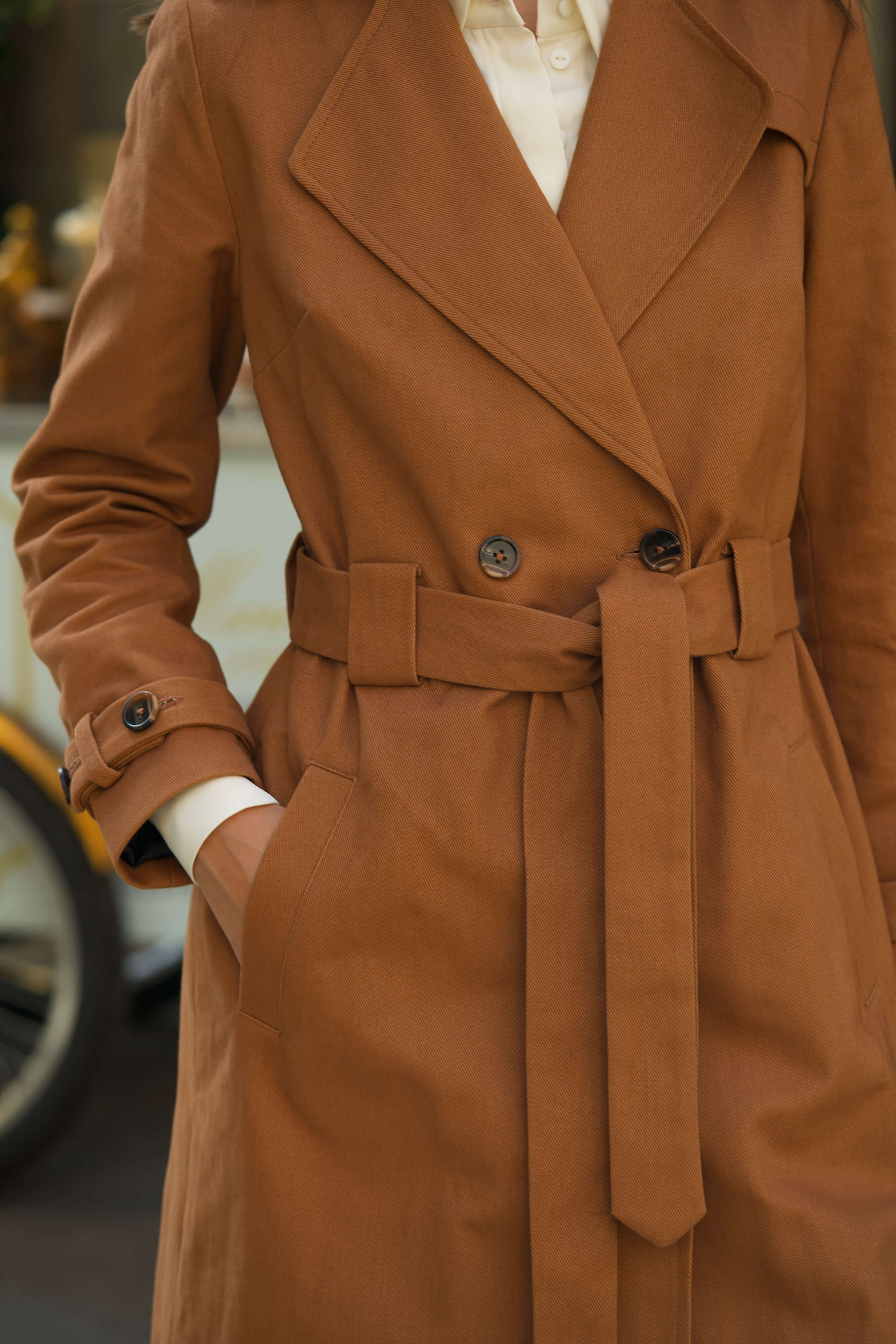 Benedicte Cotton Trench Coat