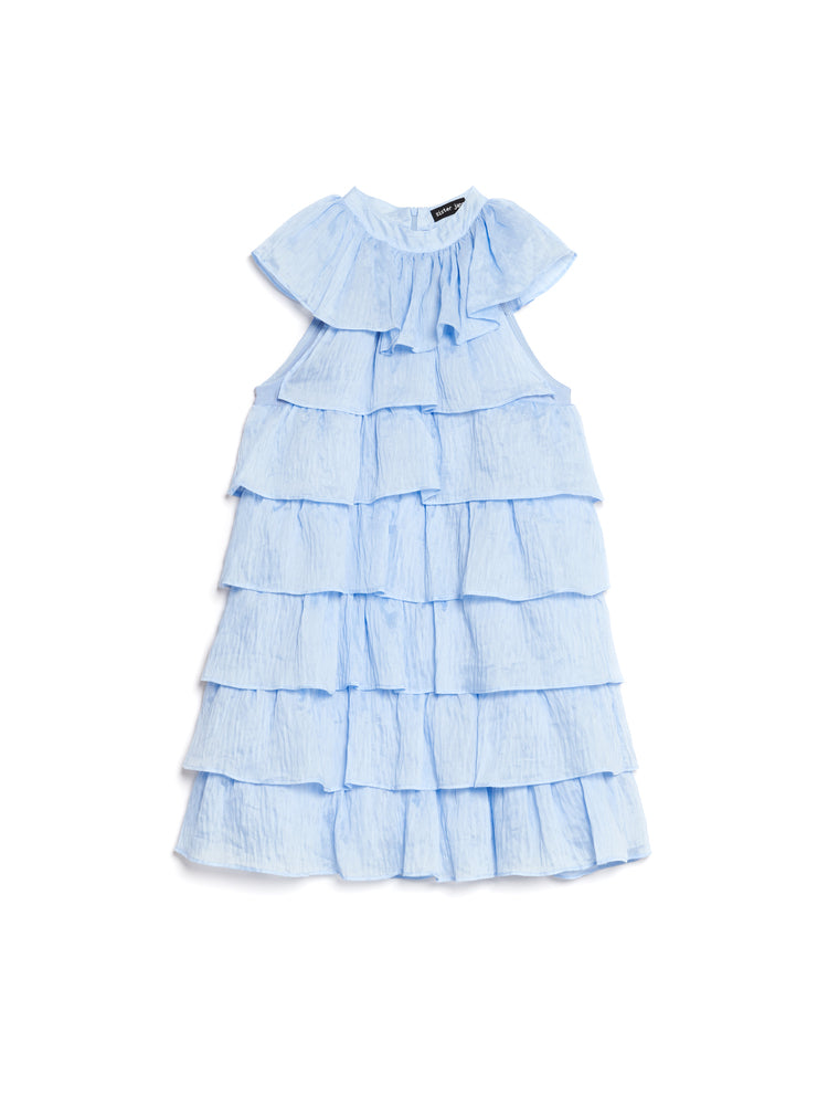 Ruby Ruffle Mini Dress