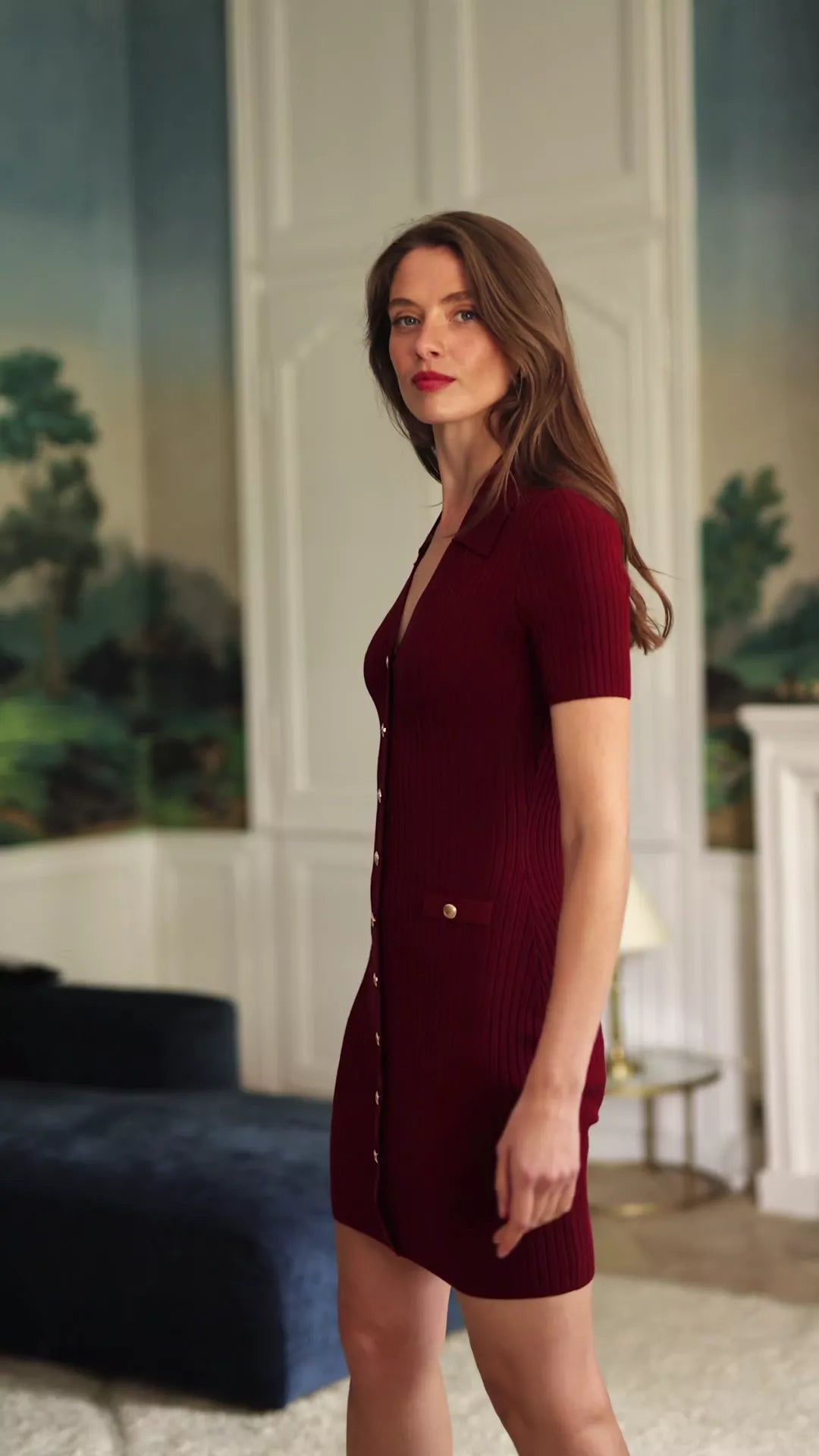 Liza Mini Knit Dress