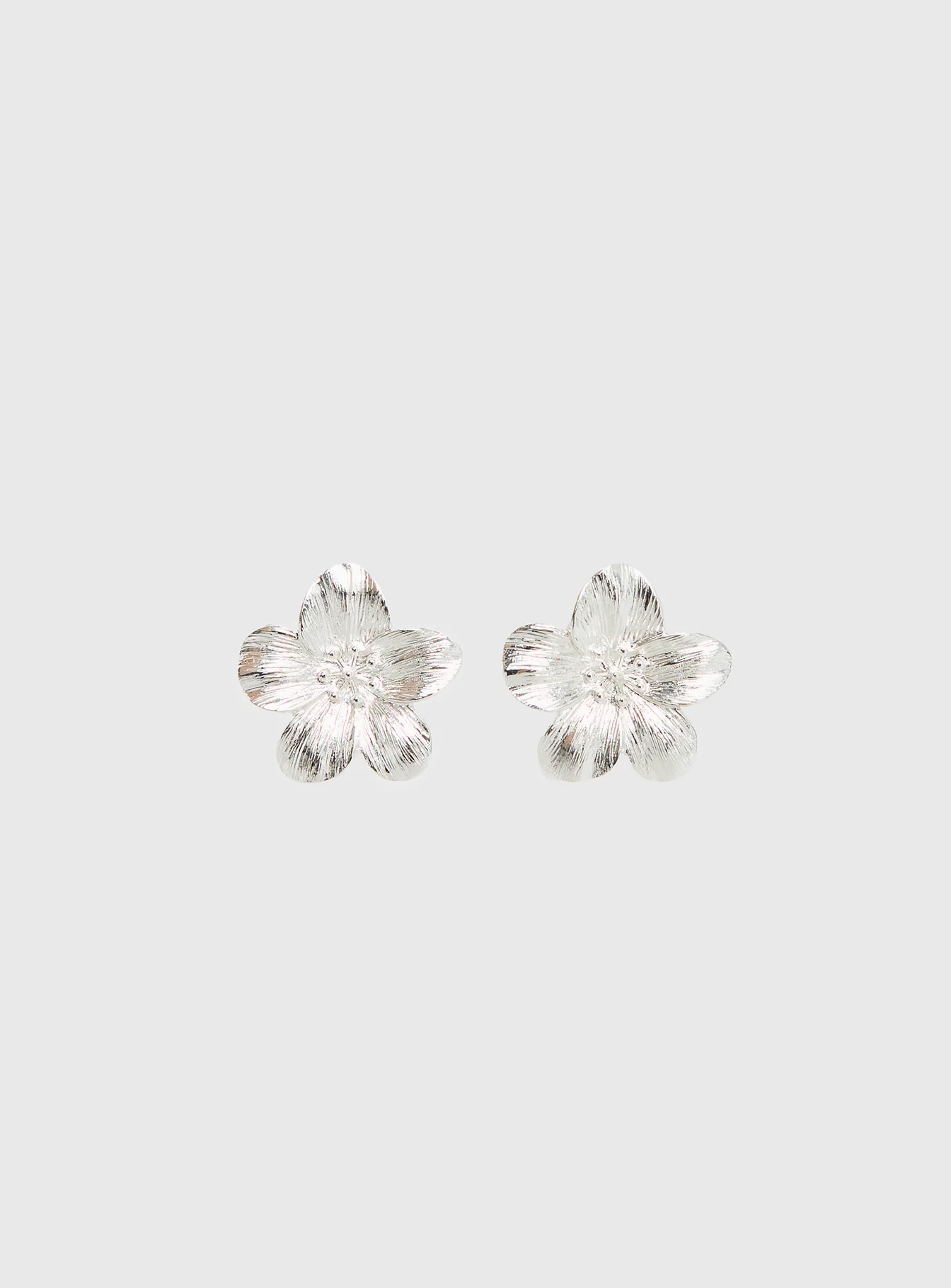 Posie Earrings Silver