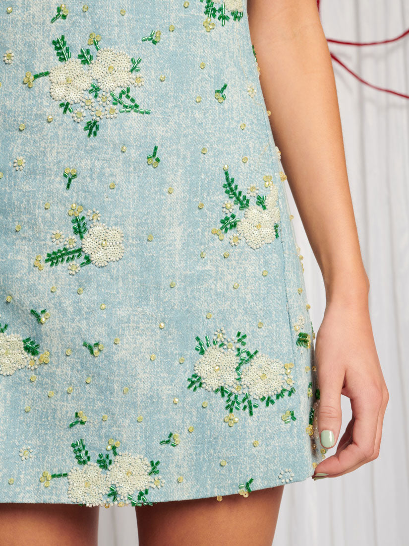 Harmony Bead Denim Dress