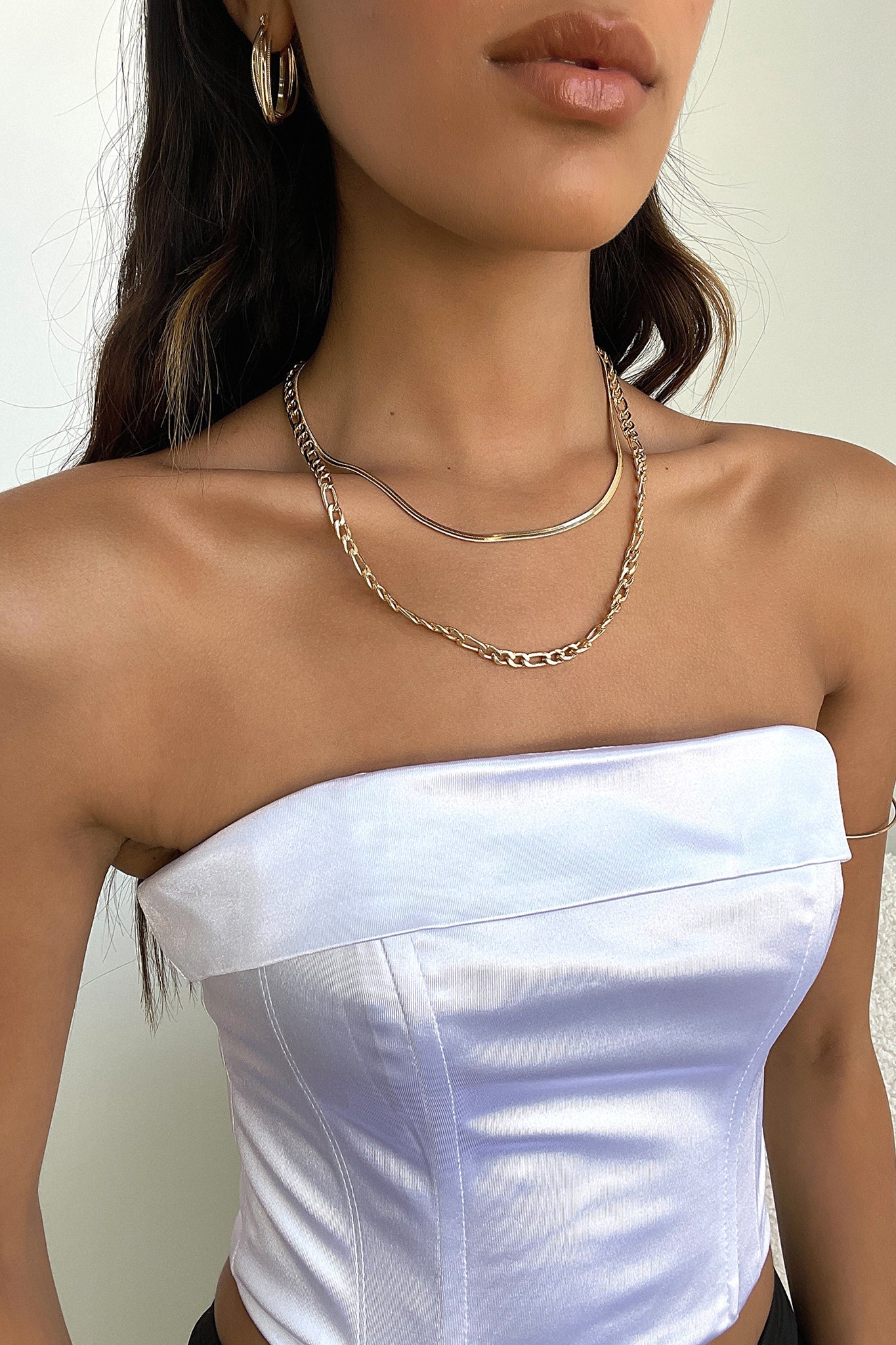 Izy Layered Necklace 2 Pack - Gold