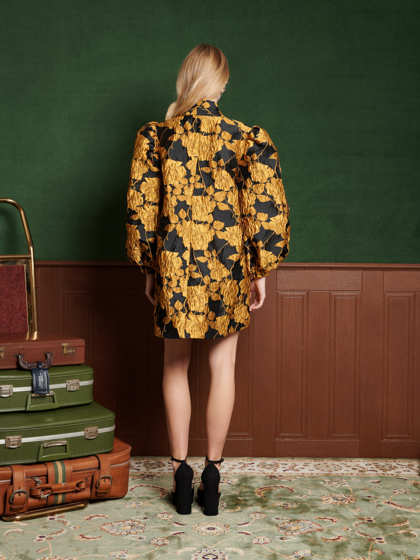 Bellecour Jacquard Mini Dress