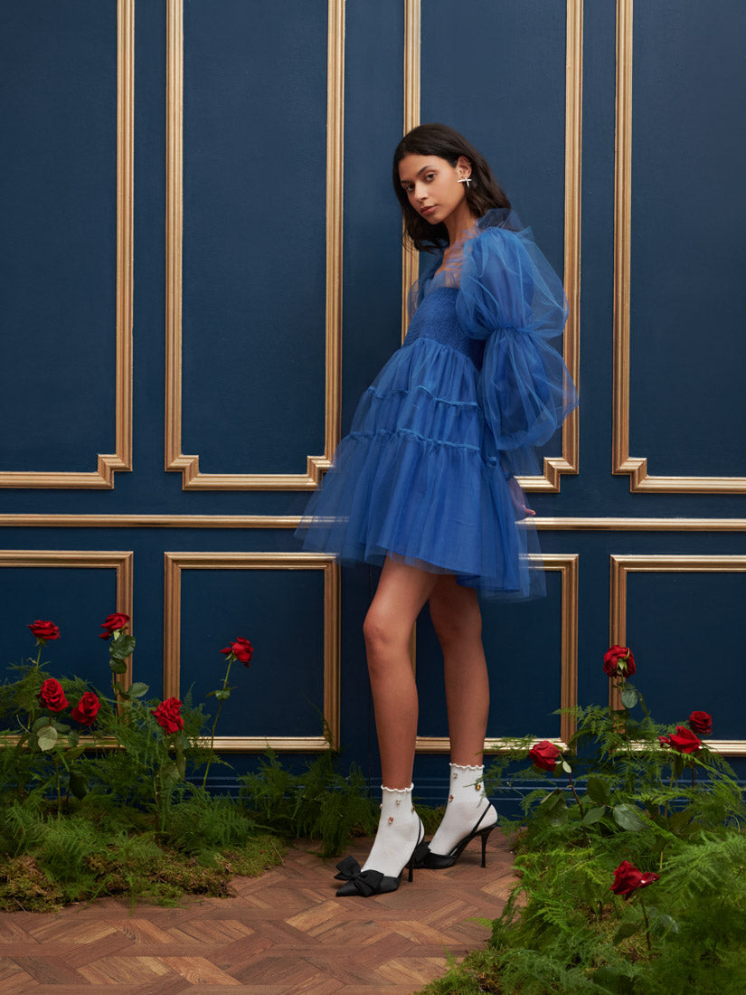 Mystery Tulle Mini Dress