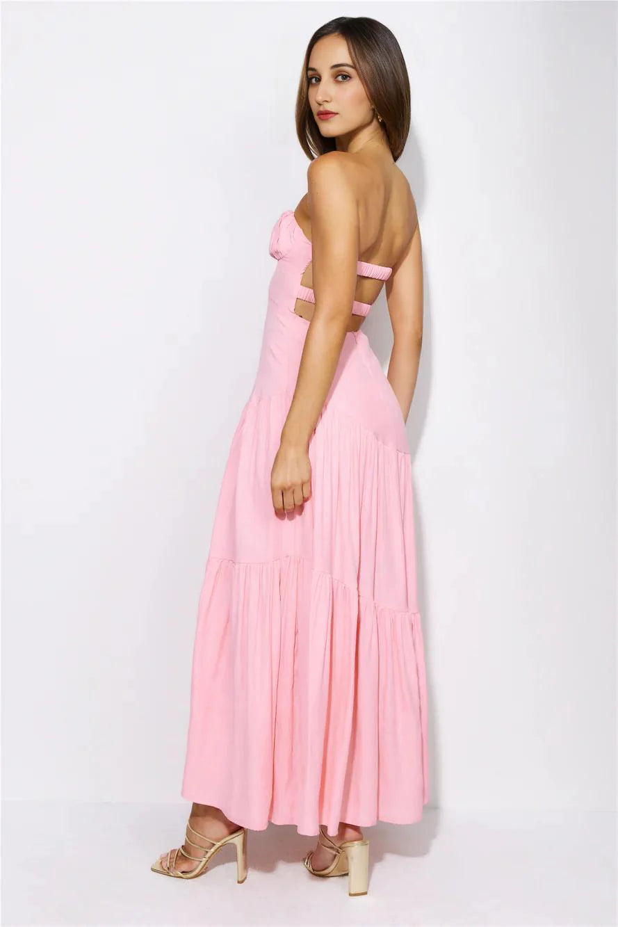 Summer In Love Maxi Dress Pink