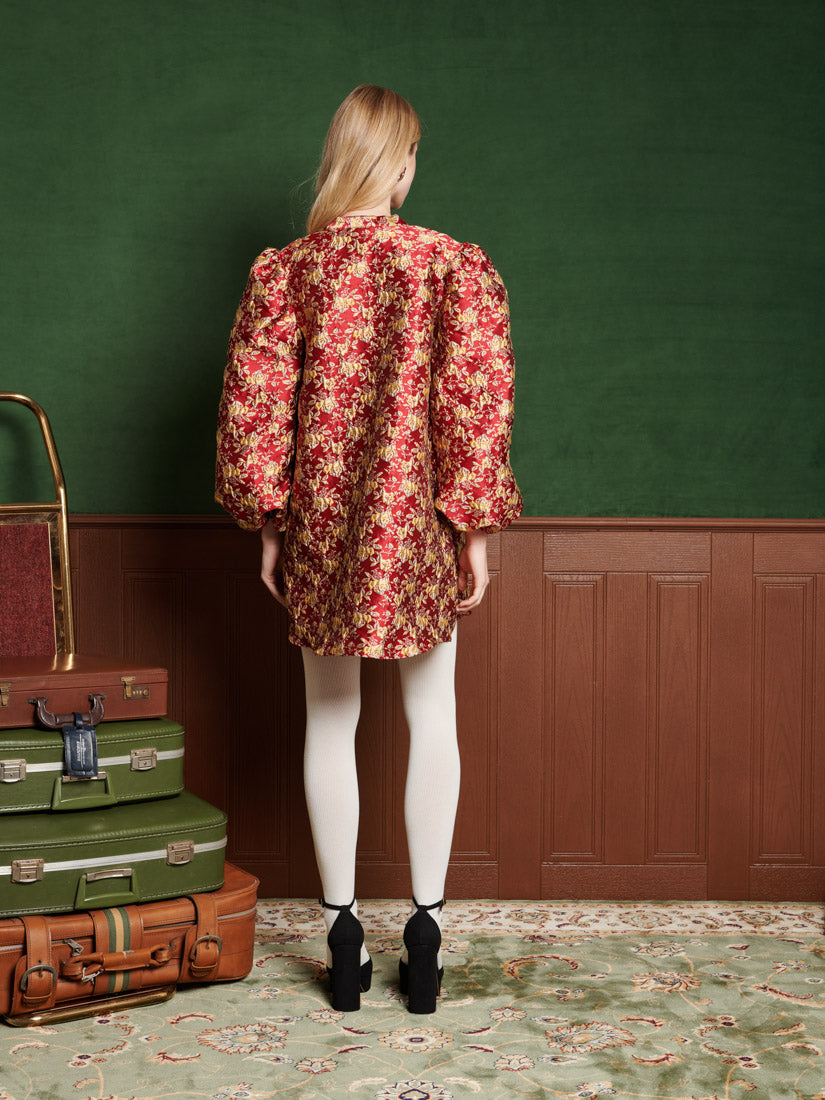 Odyssey Jacquard Mini Dress