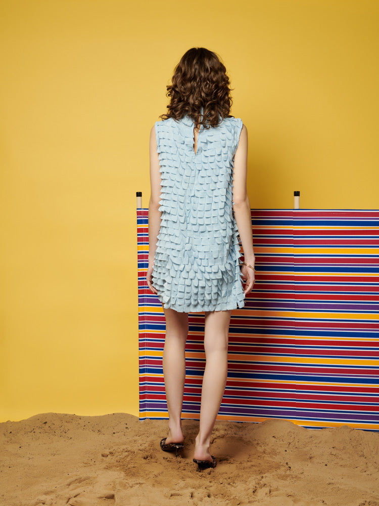 Nia Textured Mini Dress