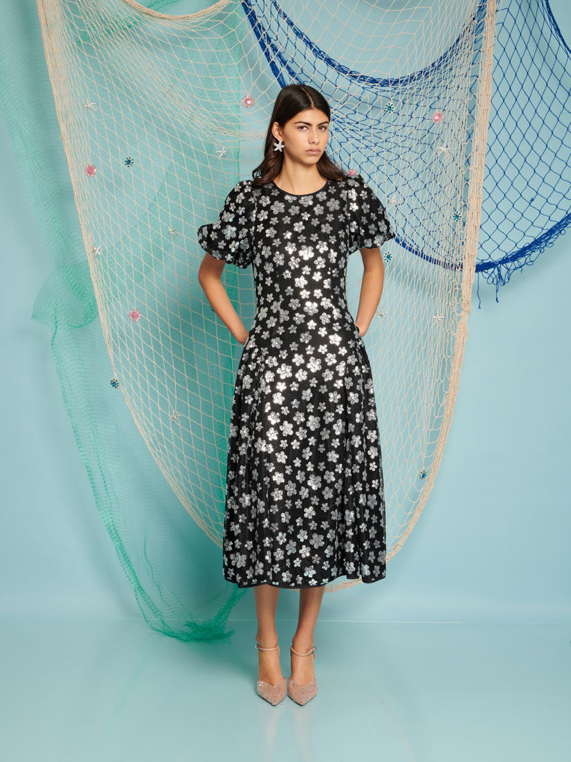 Starboard Sequin Midi Dress