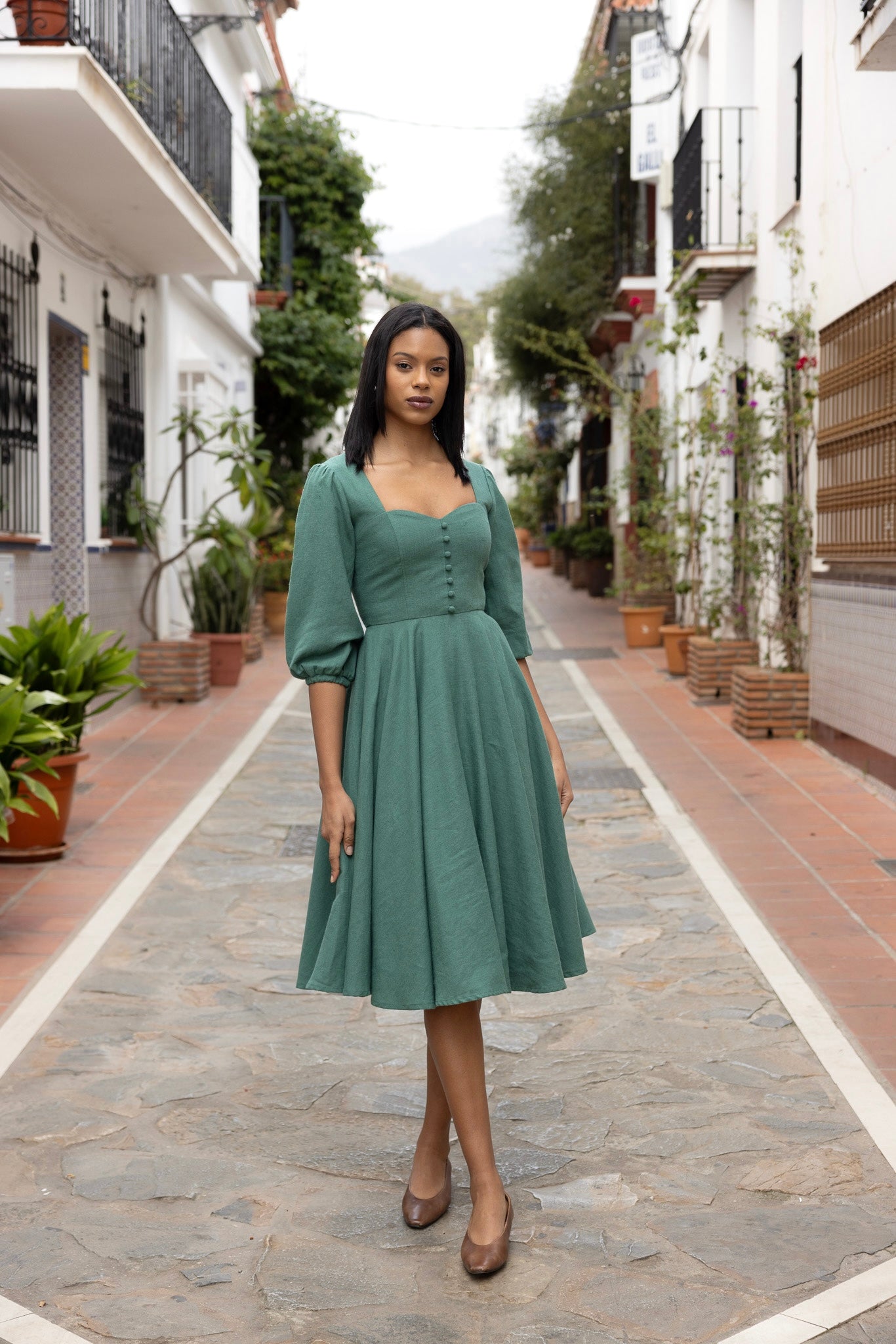 Bardetta Linen Dress